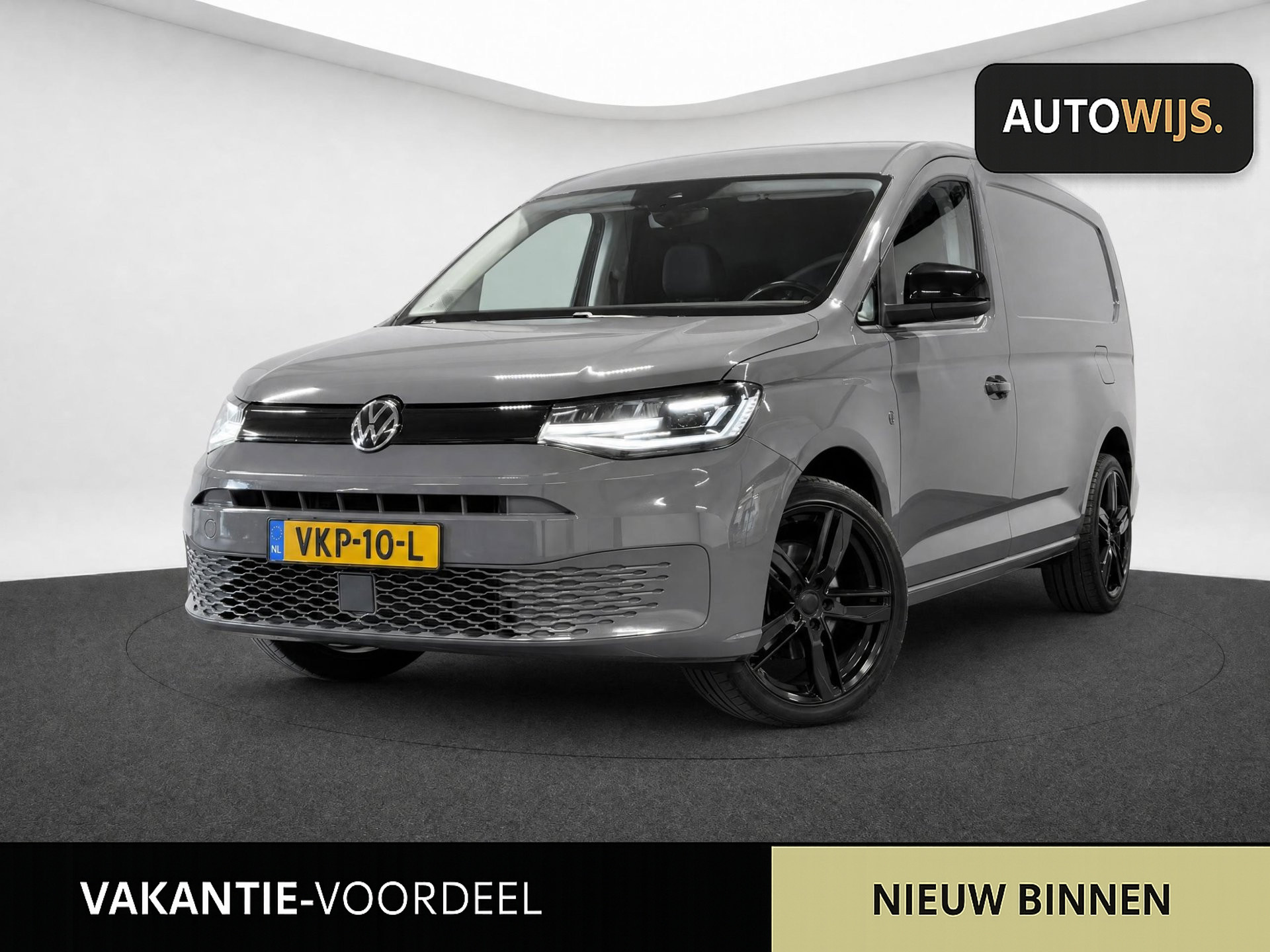 Volkswagen Caddy Modified Partition Wall 2.0 TDI 1st Edition|AUT|KEYLESS|LED|TREKHAAK|NL AUTO 2021 - voorkant