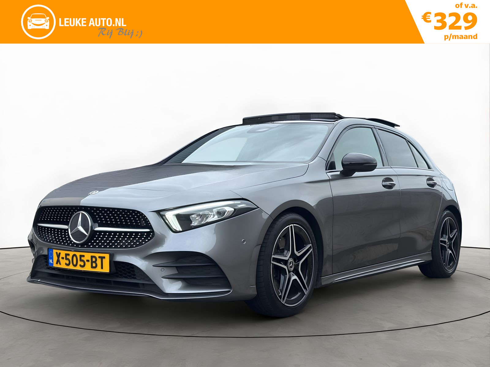 Mercedes-Benz A 220 220 190PK AMG Night Premium+ 2018 - voorkant