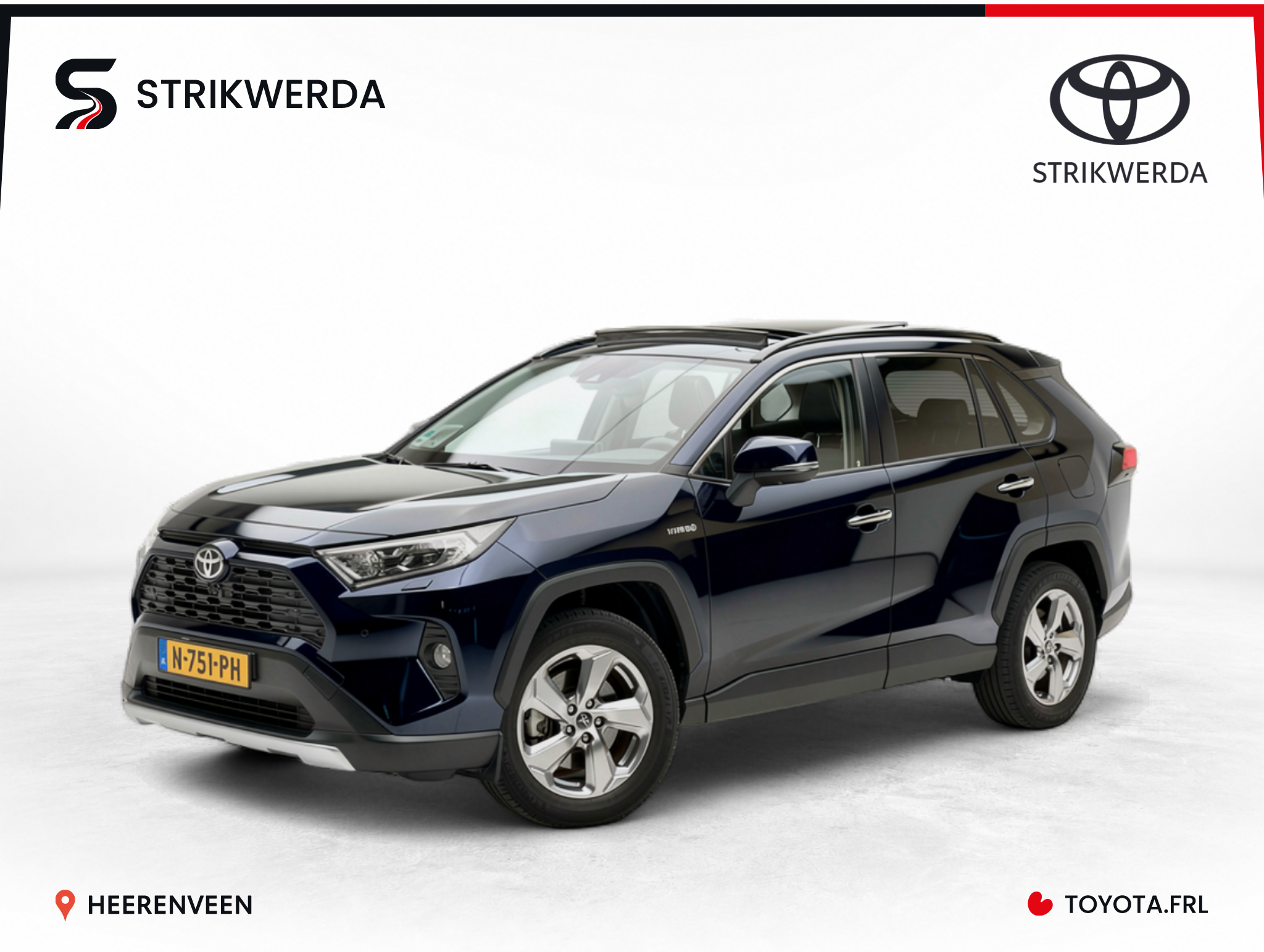 Toyota Toyota Rav4 2.5 Hybrid AWD Executive 2021 - voorkant