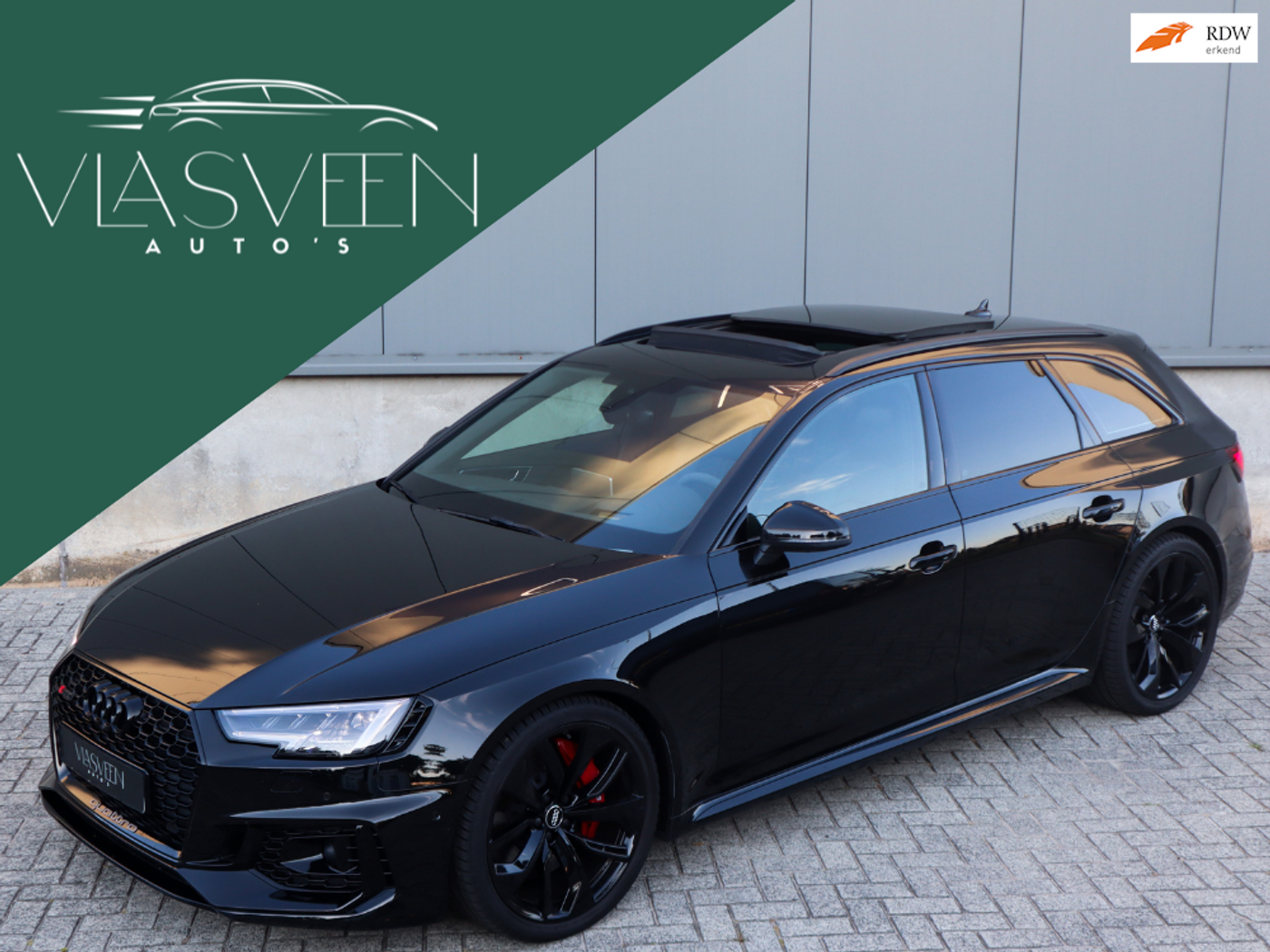 Audi A4 Avant 2.9 TFSI RS 4 quattro 2018 - voorkant