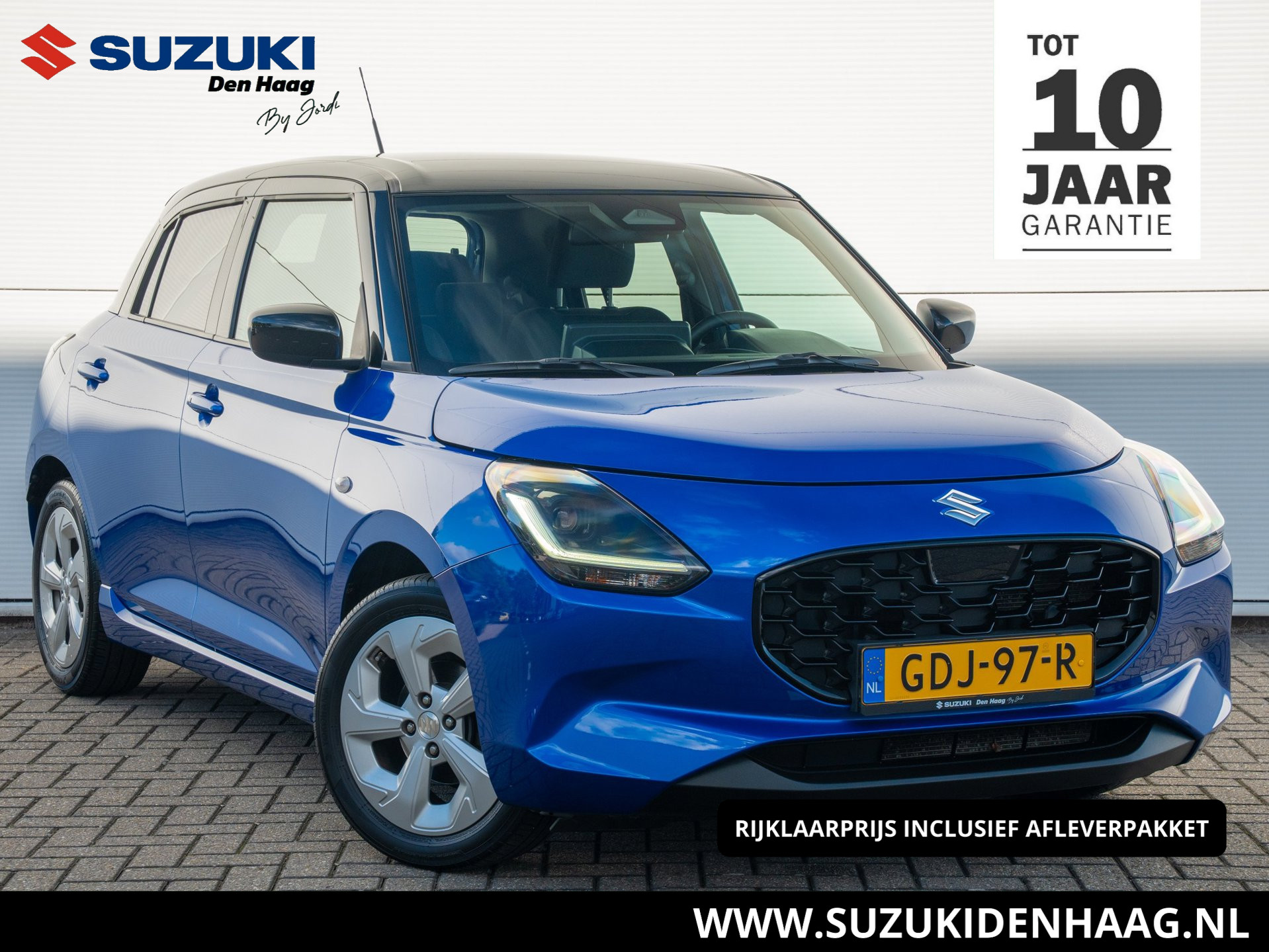 Suzuki Swift 1.2 Select Smart Hybrid| Apple/Android carplay| Adaptive cruise| Stoelverwarming| Camera| Parkeersensoren| Blindspot| 2024 - voorkant