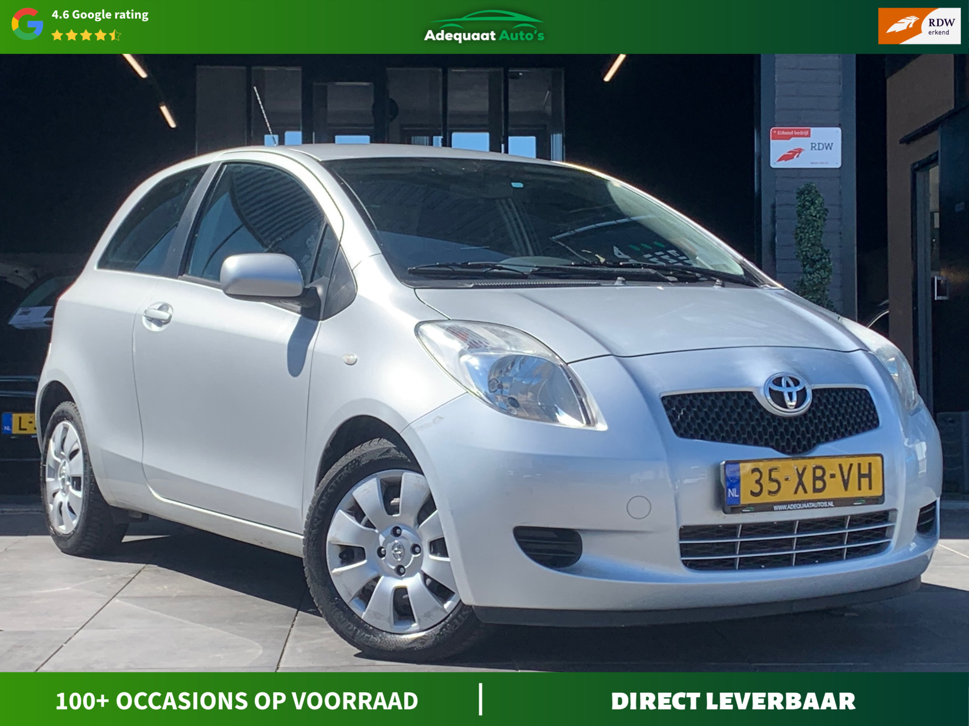 Toyota Toyota Yaris 1.3 VVTi Sol MMT|AUT|2e eig|NAP|Airco|El.Ramen 2007 - voorkant