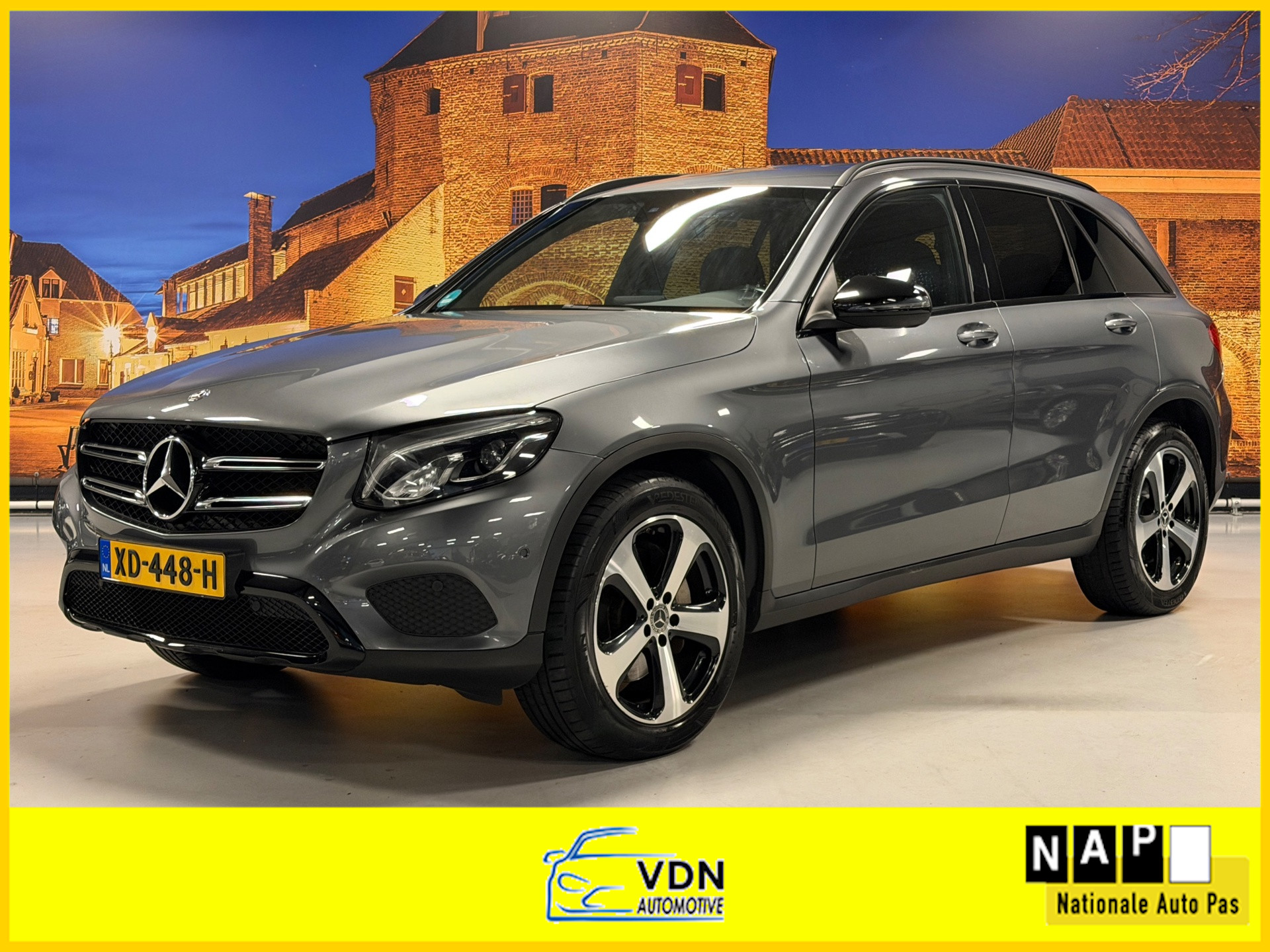 Mercedes-Benz GLC 250 4Matic 250 4Matic Aut Trekhaak Camera LED 2017 - voorkant