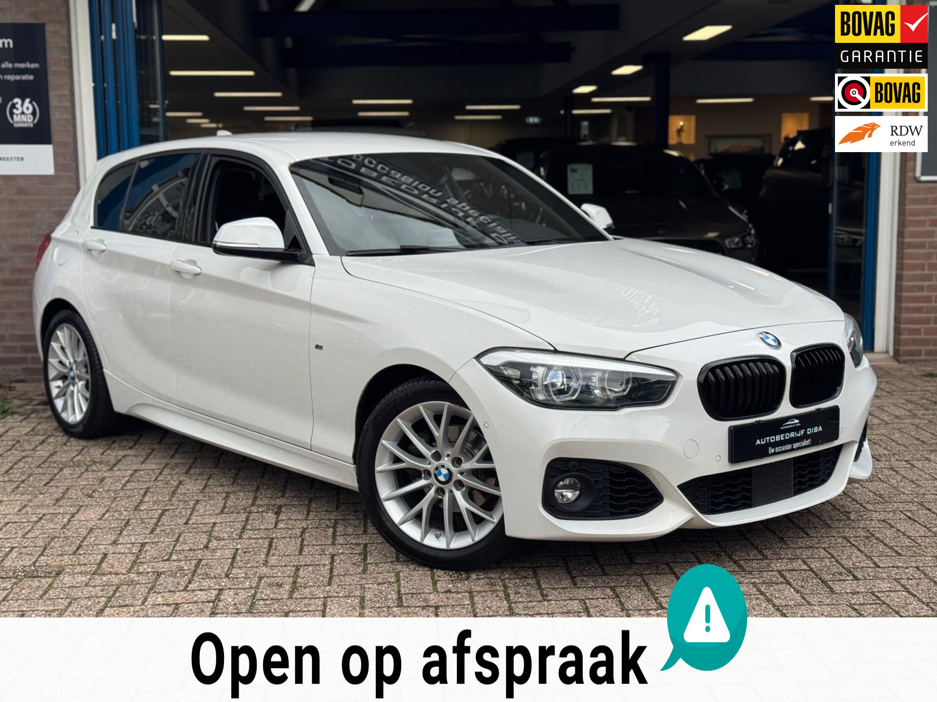 BMW 118i 118i M-Pakket 2019 AUT NAVI CAMERA CRUISE NAP! 2019 - voorkant