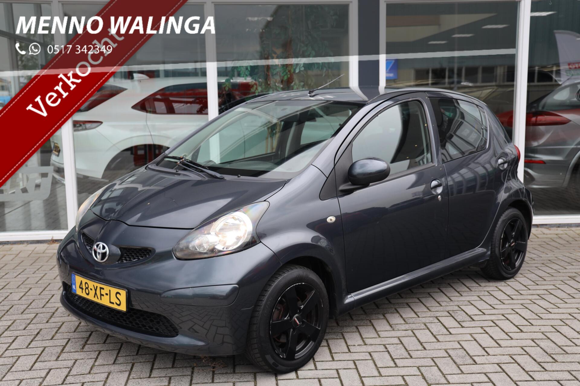 Toyota Toyota Aygo 1.0-12V +|Nieuwe A.P.K.!|LMV|5-Deurs|CV 2007 - voorkant
