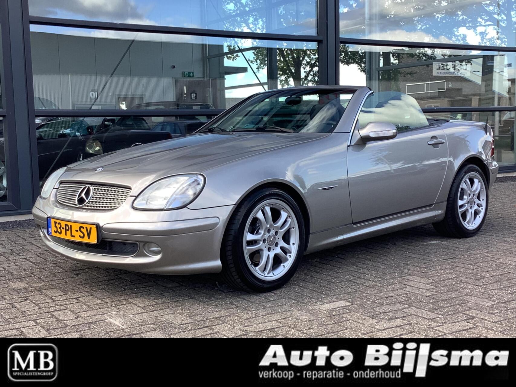 Mercedes-Benz SLK 200 Kompressor 200 K. Final Edition automaat, cruise, lederen bekleding 2004 - voorkant