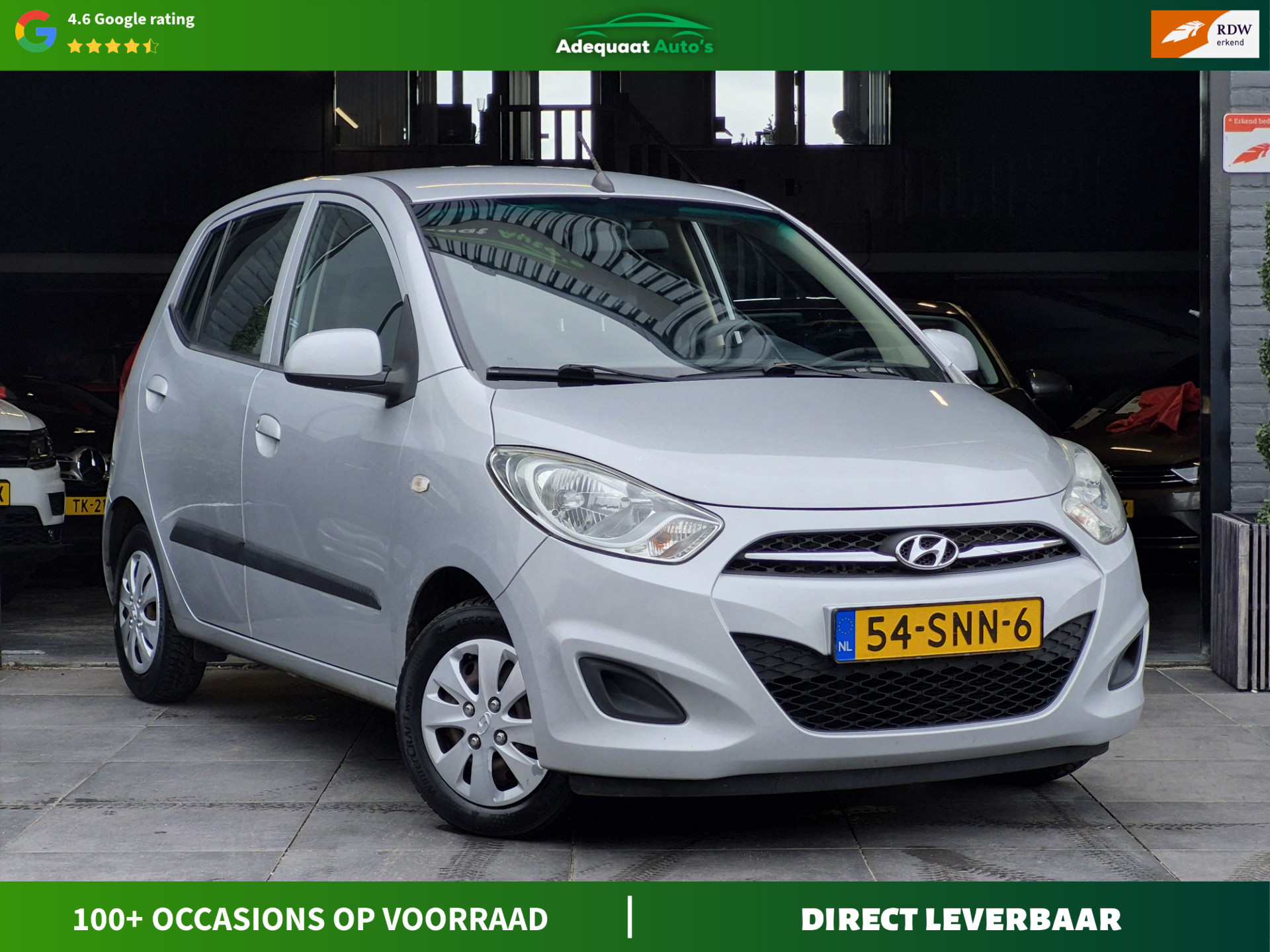 Hyundai I 10 1.1 i-Drive Cool|2e eig|NAP|Airco|El.Ramen|APK 2011 - voorkant