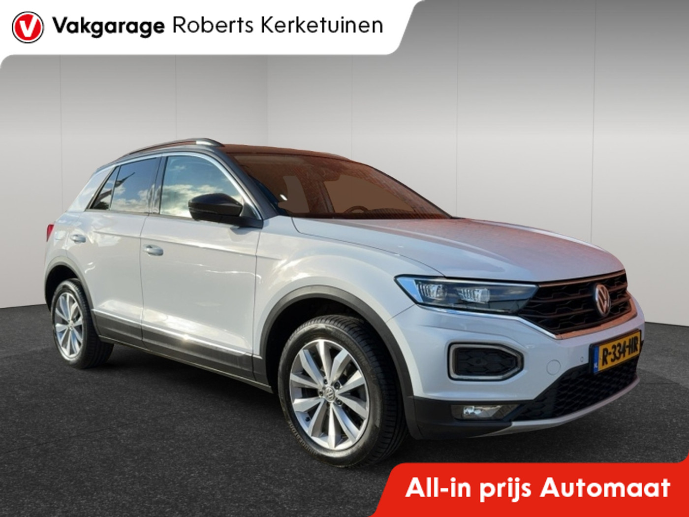 Volkswagen T-roc 1.5 TSI Sport Business R 150PK Automaat Trekhaak Camera 2019 - voorkant