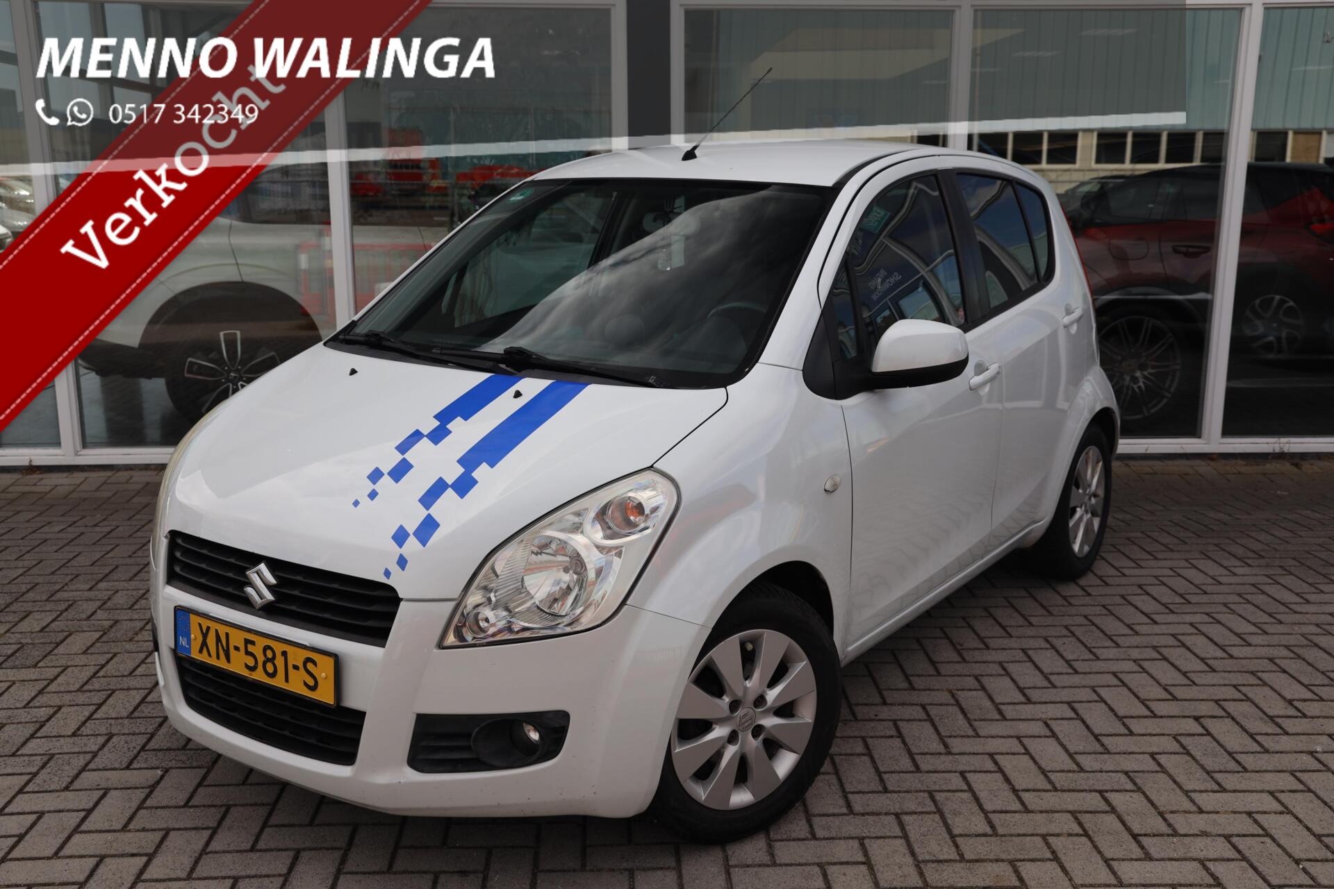 Suzuki Splash 1.2 Exclusive| Airco|Bluetooth|5-Deurs|CV 2009 - voorkant