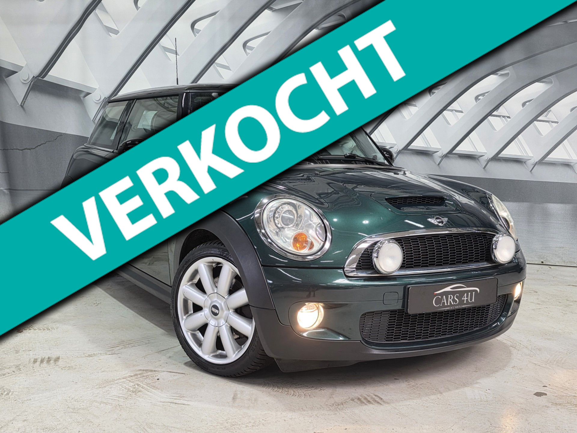 Mini Mini Cooper S 1.6 Cooper S Chili panoramadak leer 2007 - voorkant