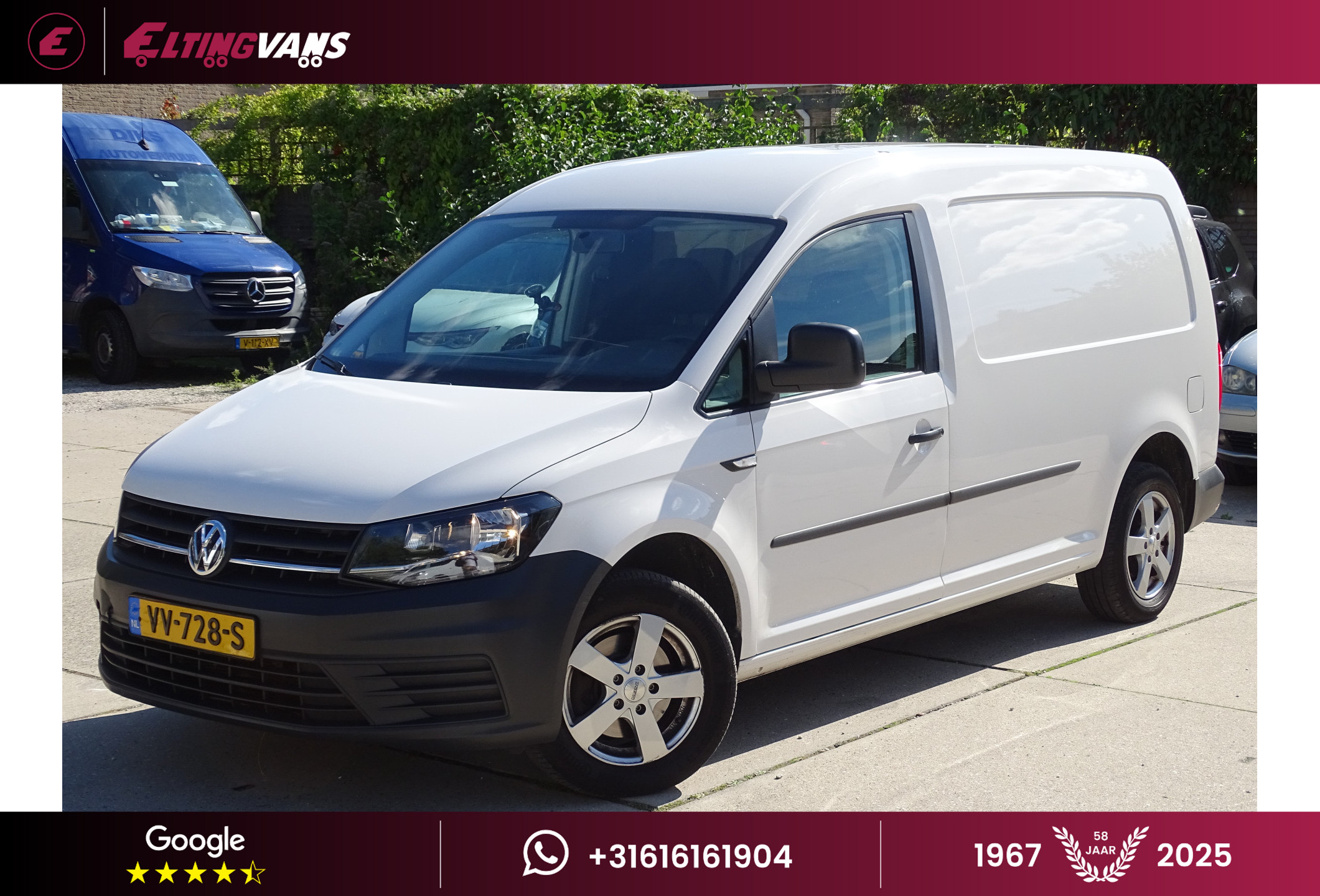 Volkswagen Caddy 2.0 TDI L2H1 Maxi Trendline 2016 - voorkant