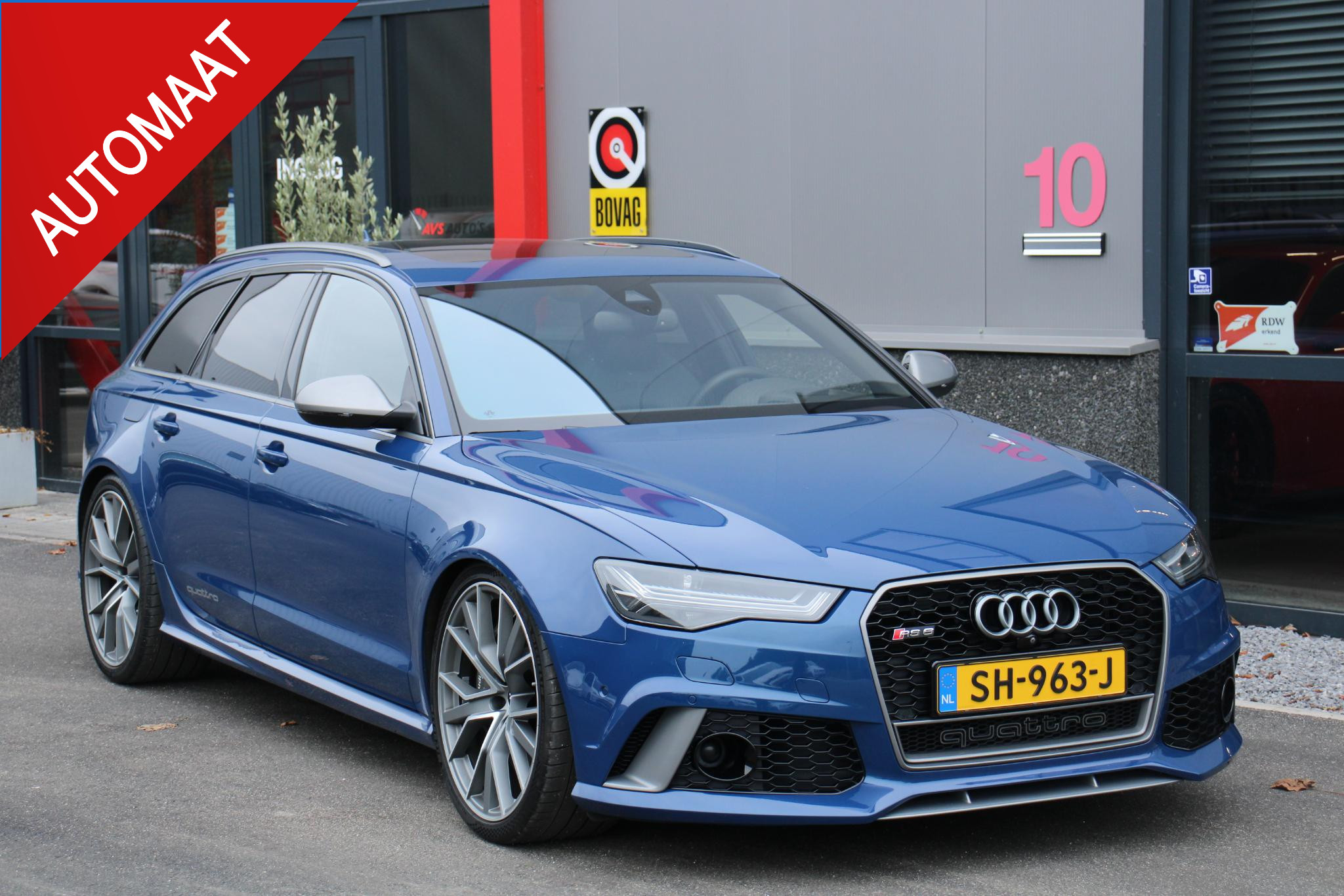 Audi RS 6 Avant Performance 4.0 TFSI RS 6 Quat Performance, Keramisch 2017 - voorkant