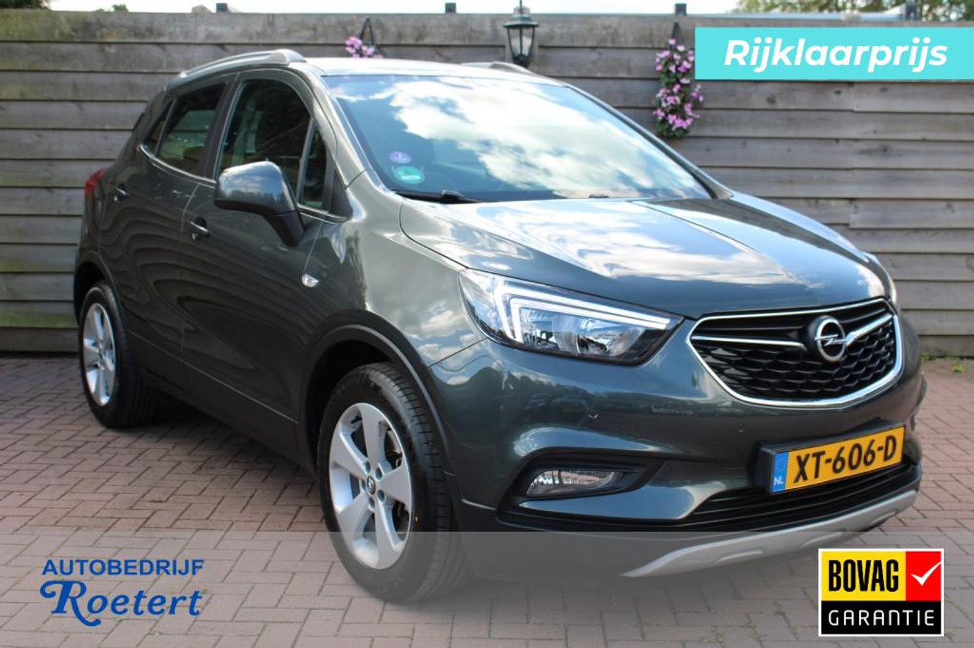 Opel Mokka X 1.4 Turbo 140pk Innovation automaat ECC/cruise/carplay/navi/trekhaak 2018 - voorkant