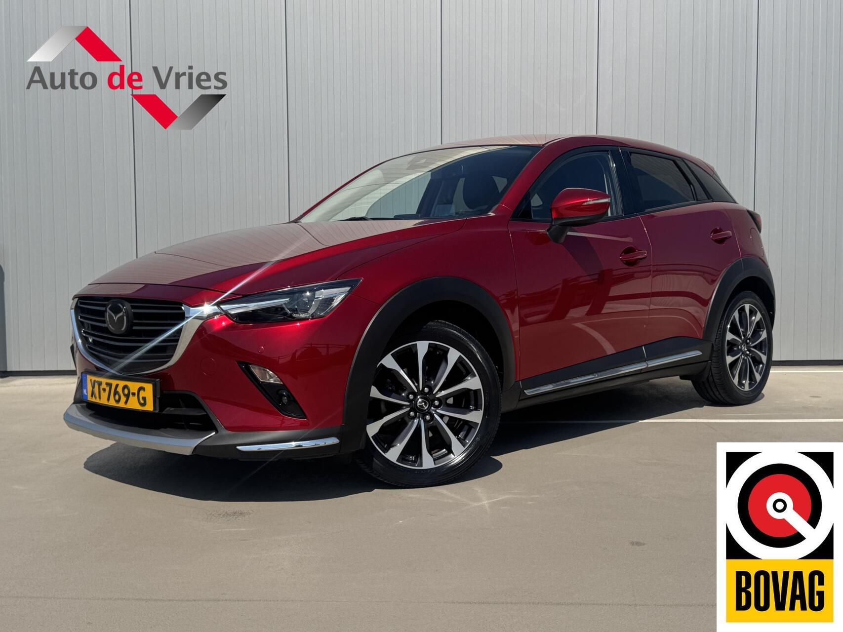 Mazda Mazda Cx-3 2.0 SkyActiv-G 120 GT-M|NL-Auto|Leder|BOSE|LED 2019 - voorkant