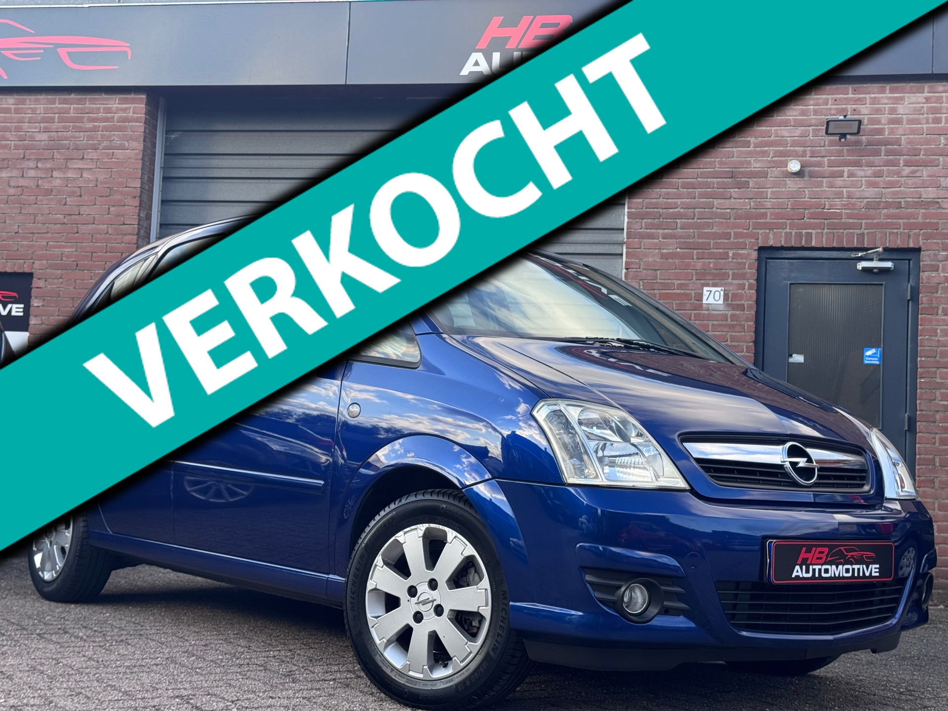 Opel Meriva-a 1.6-16V Temptation/NAP/AIRCO/2de EIGE/NIEUW DIST 2008 - voorkant