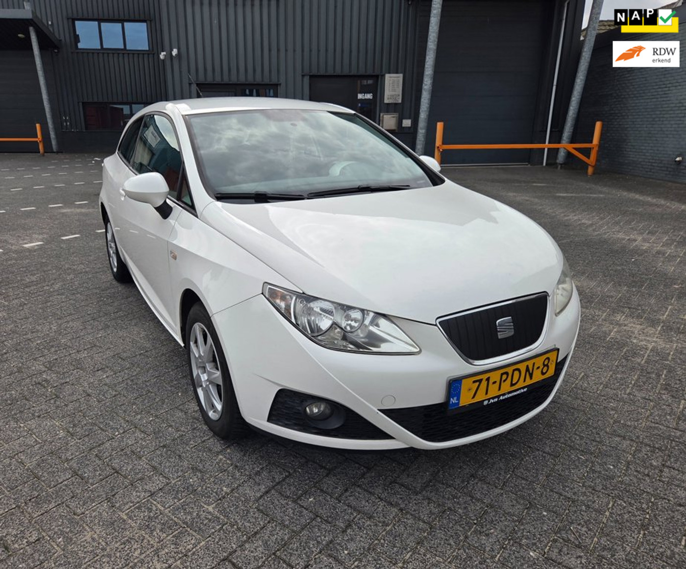 Seat Ibiza 1.2 TDI Style Ecomotive Airco Nap 2011 - voorkant