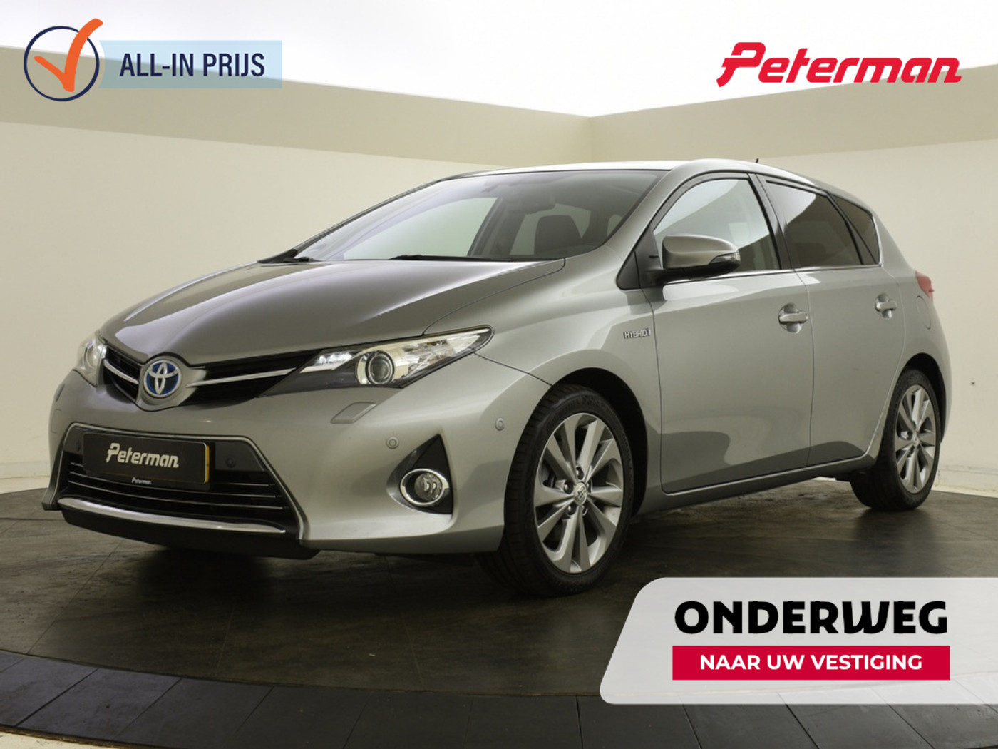 Toyota Toyota Auris 1.8 Hybrid Lease Pro | Trekhaak | Panorama | PDC V+A | 2013 - voorkant