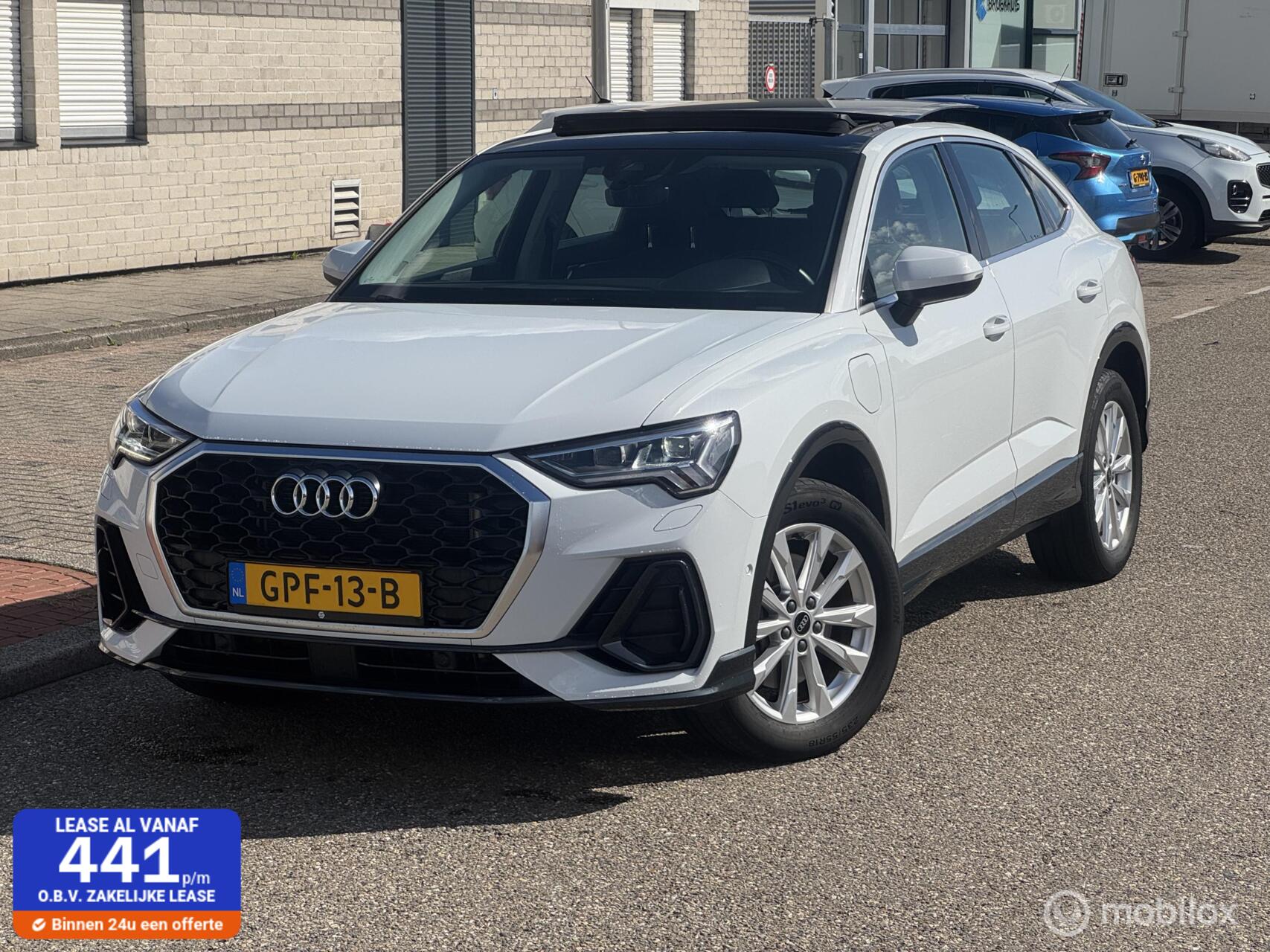 Audi Q3 Sportback E-tron 45 TFSI e Advanced edition 2021 - voorkant