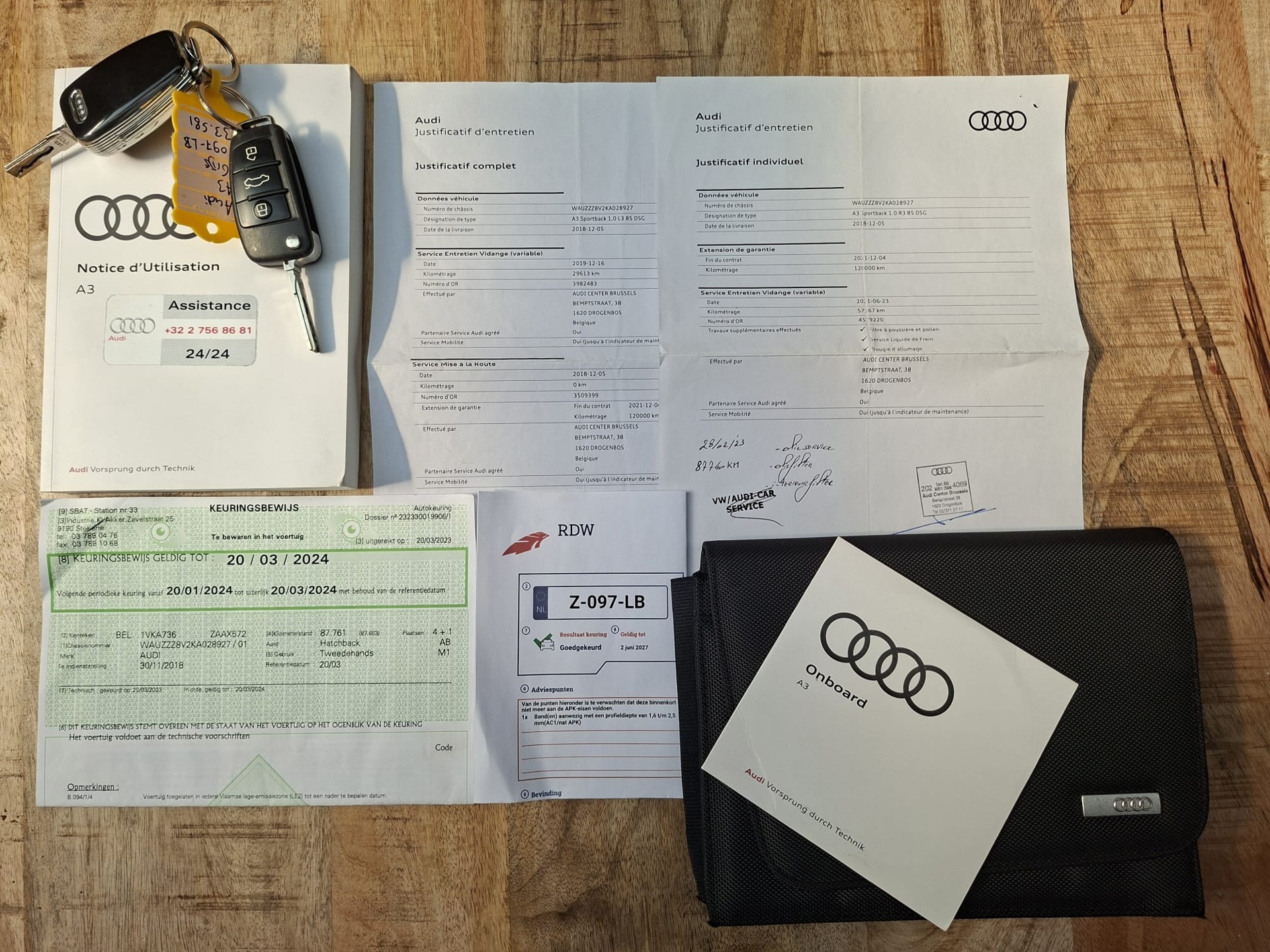 Foto van Audi A3 Sportback