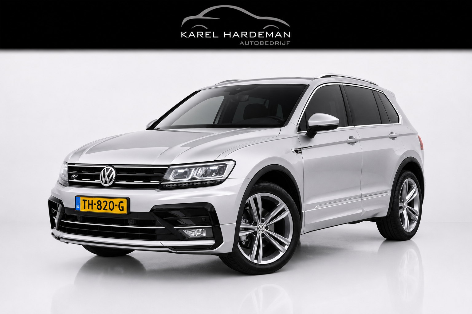Volkswagen Tiguan 1.4 TSI 4Motion Highline Business R | R-LINE | PANORAMADAK | ACC | STOELVERWARMING 2018 - voorkant