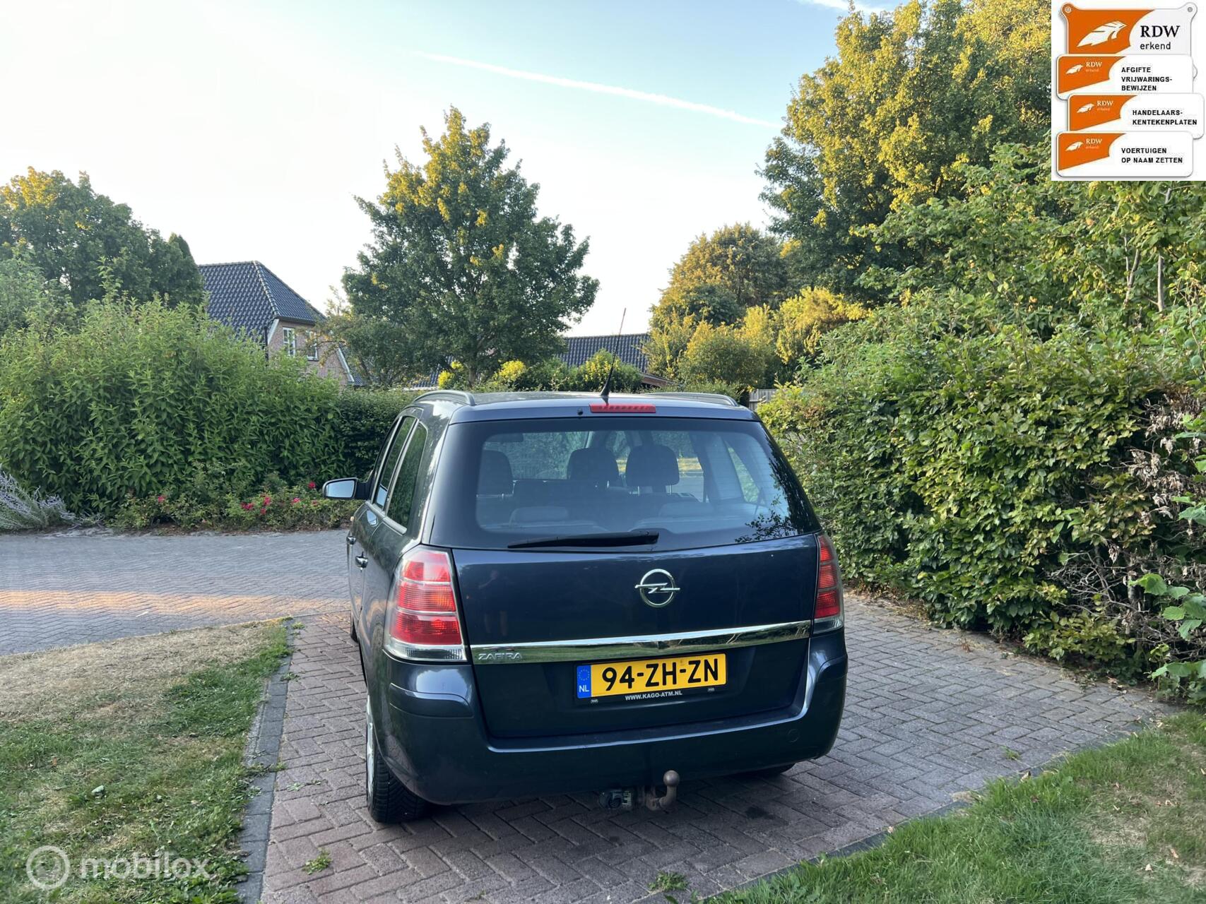 Foto van Opel Zafira