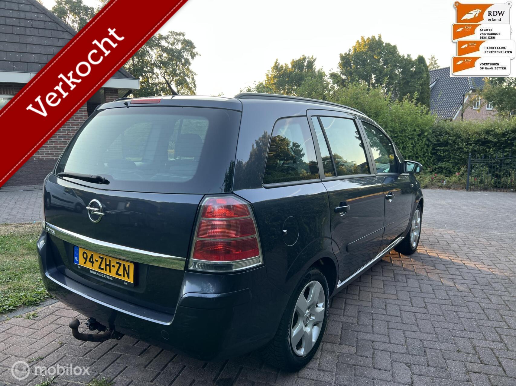 Foto van Opel Zafira