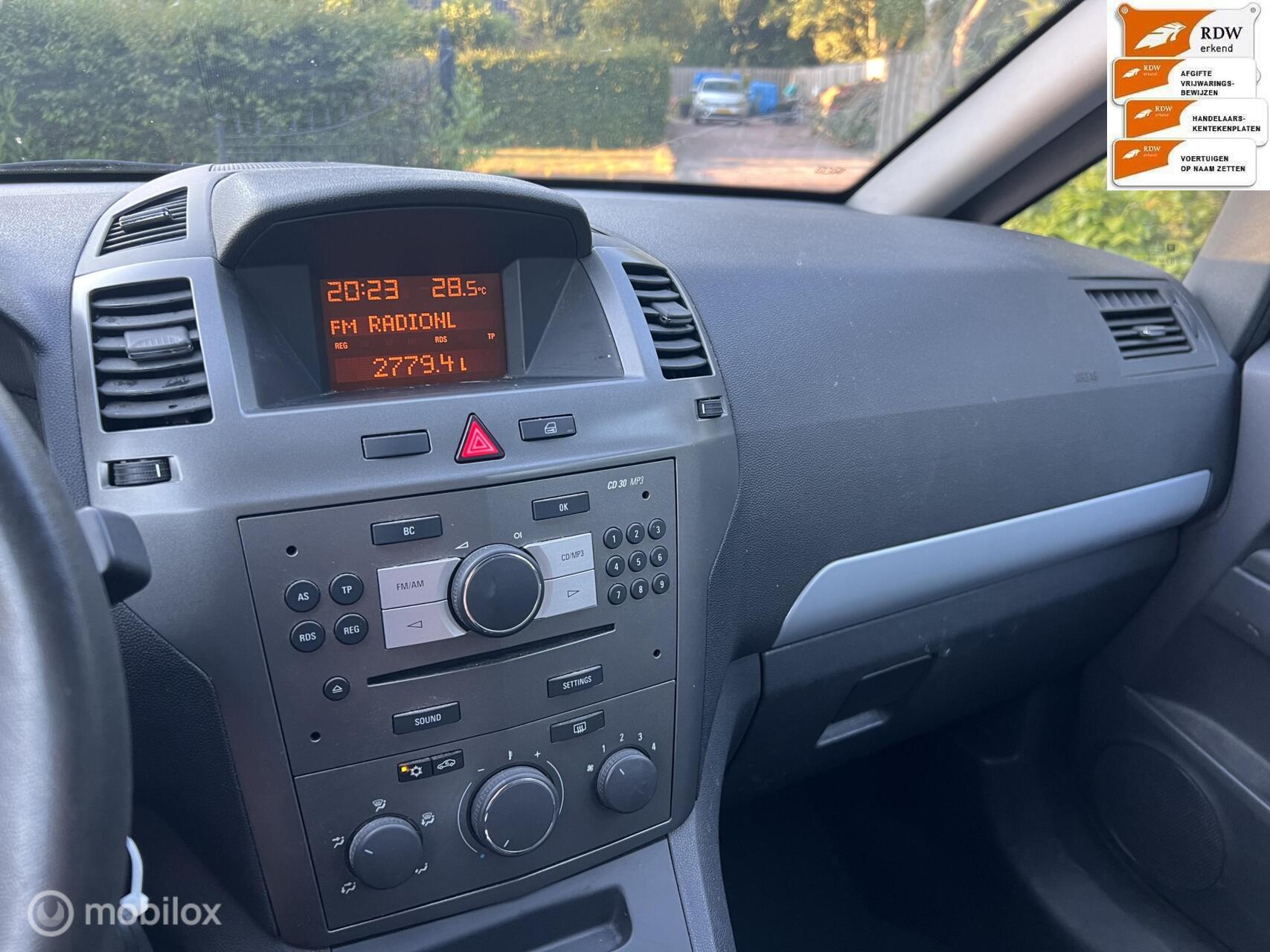 Foto van Opel Zafira