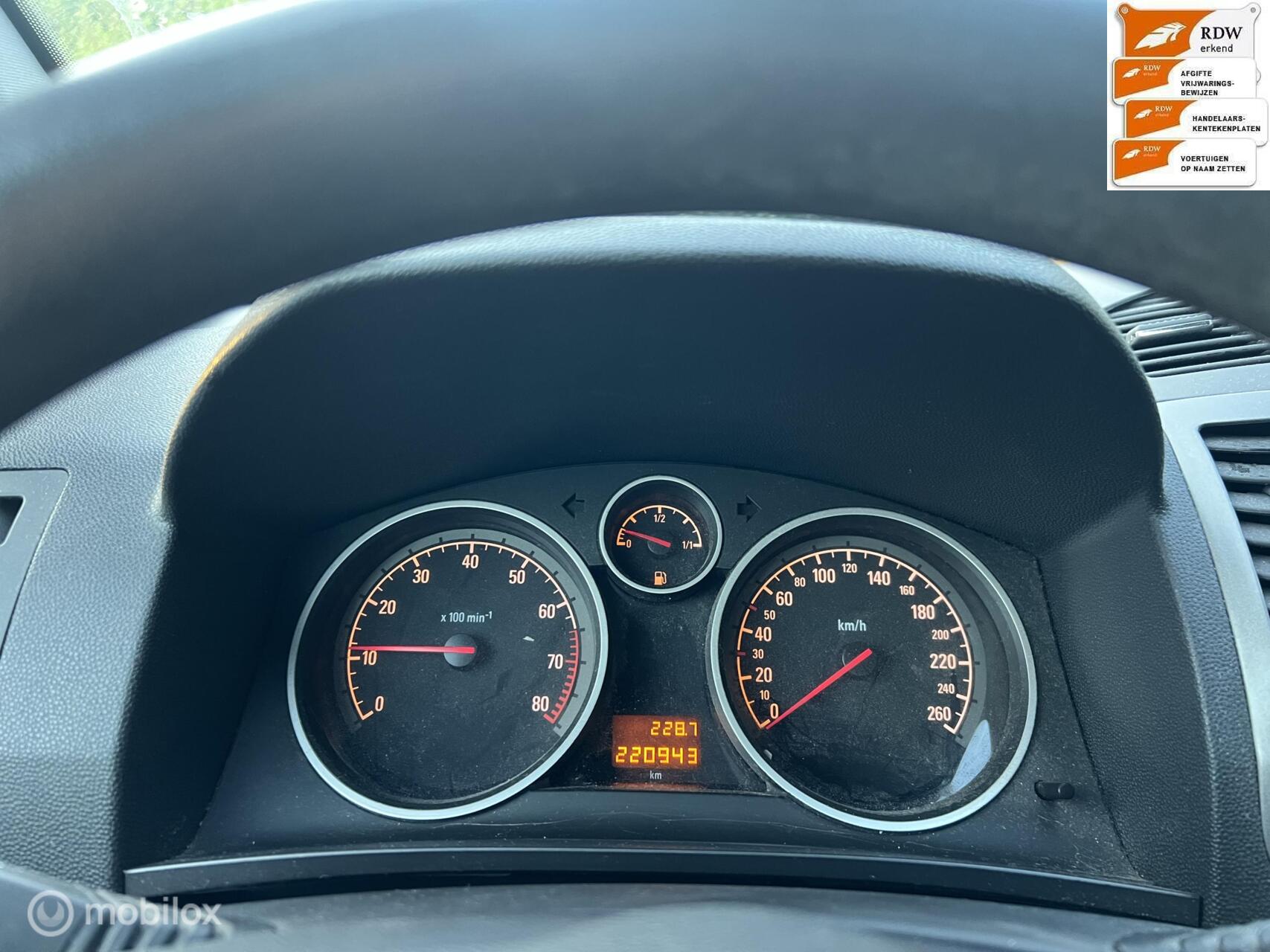Foto van Opel Zafira