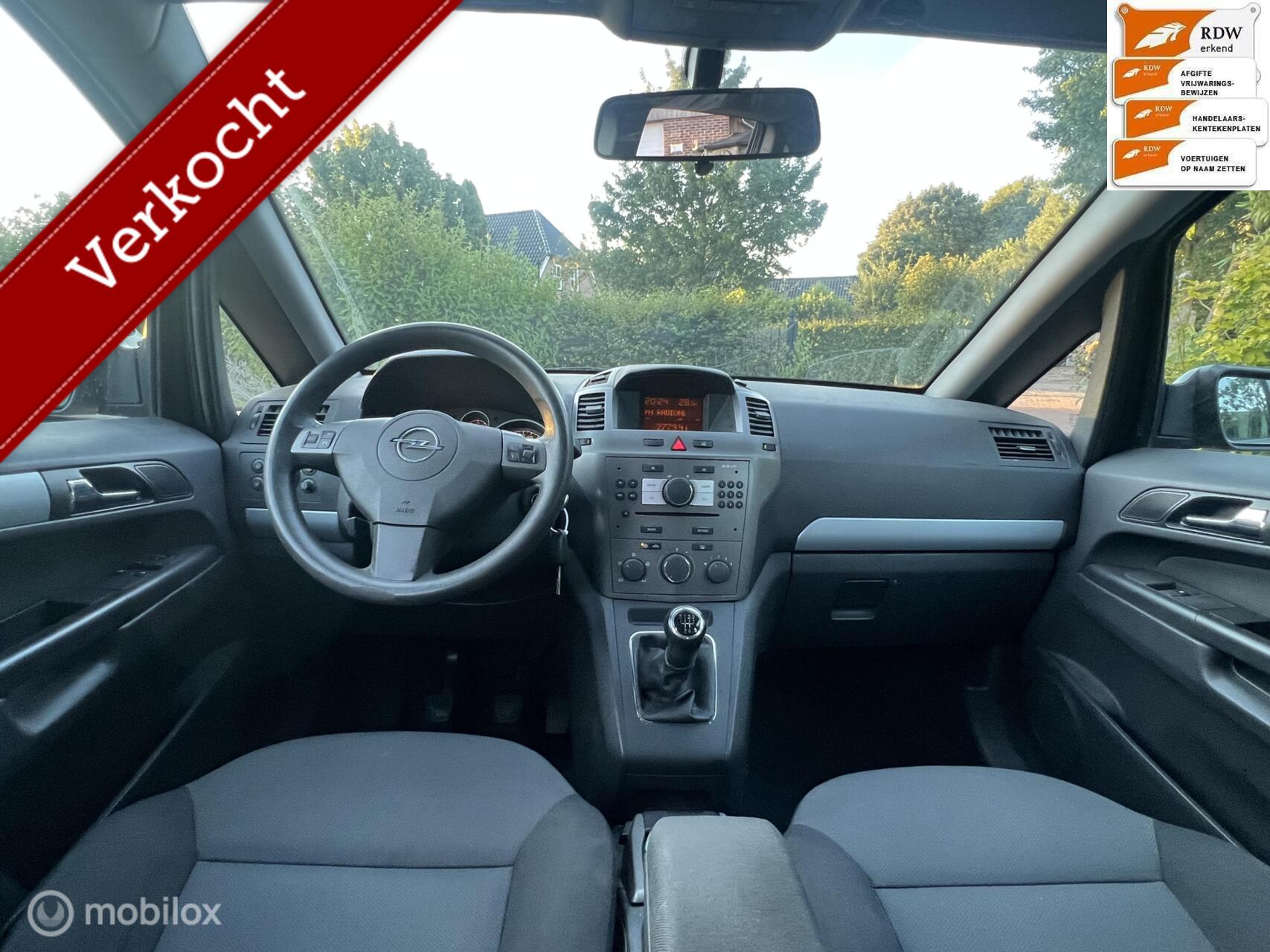 Foto van Opel Zafira