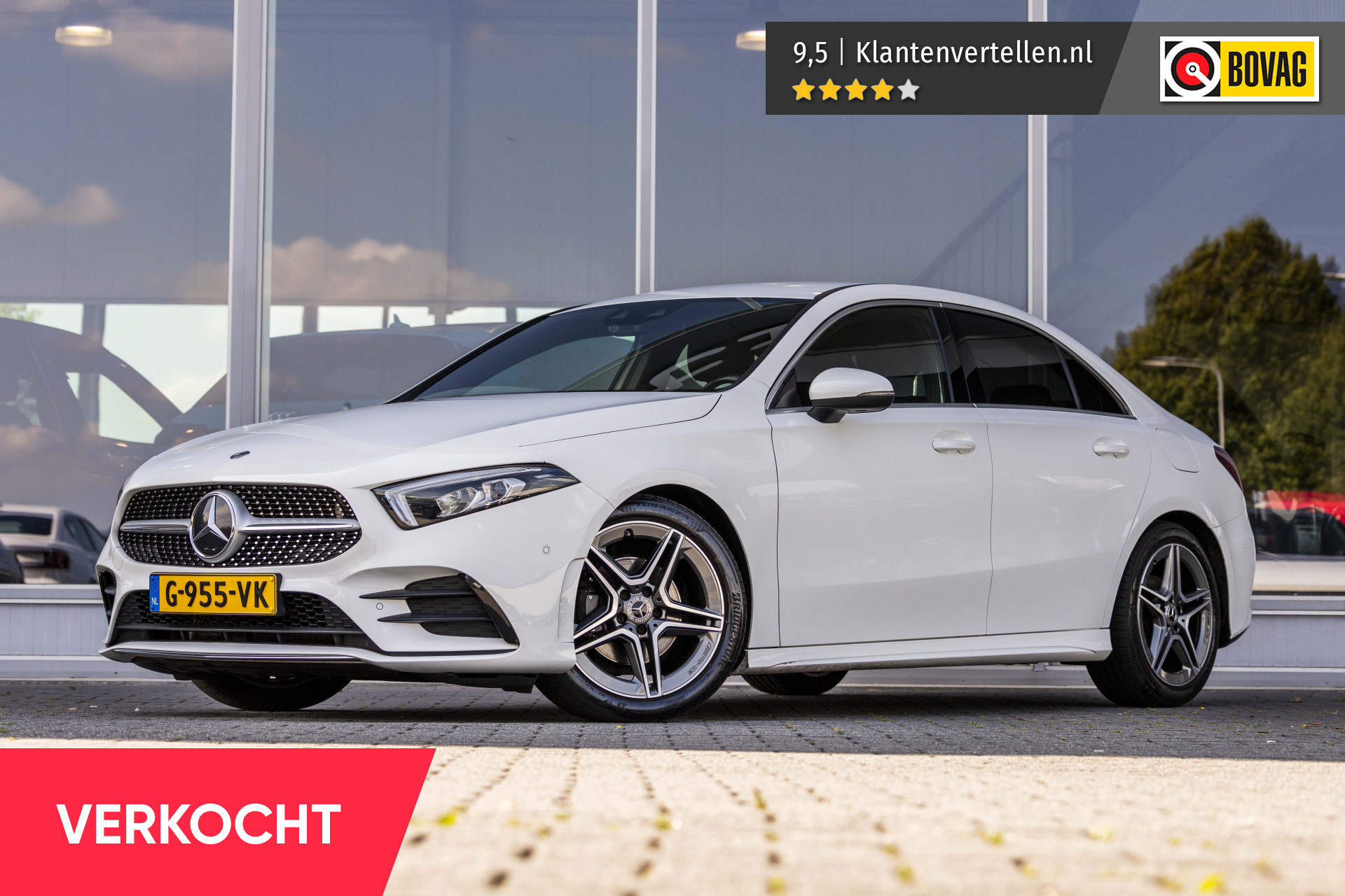 Mercedes-Benz A-klasse 180 Bns Sol. AMG 2020 - voorkant