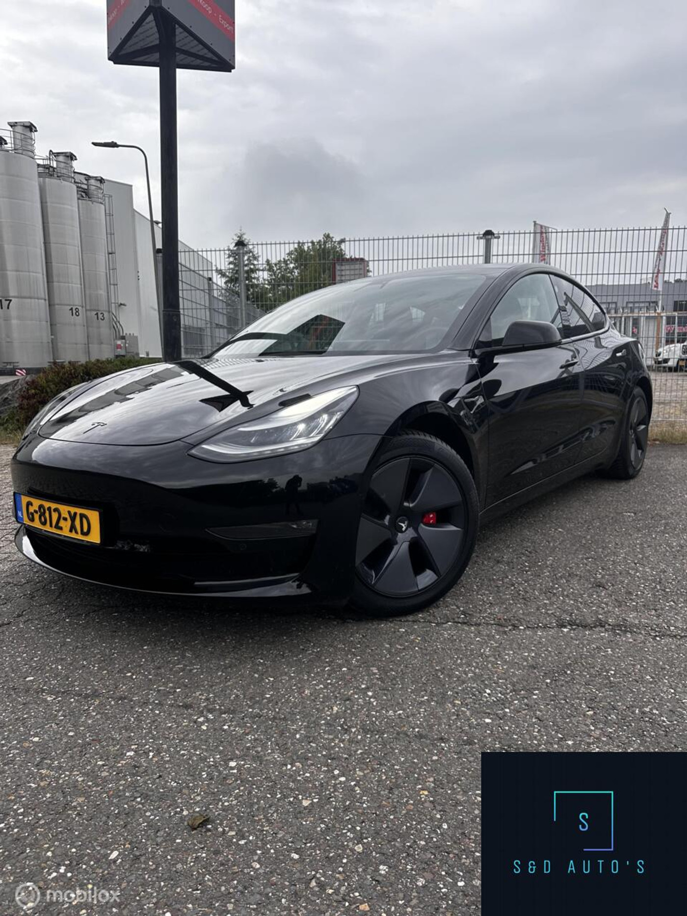 Tesla Model 3 Long Range AWD 75 kWh / Zeer netjes zie foto’s 2019 - voorkant