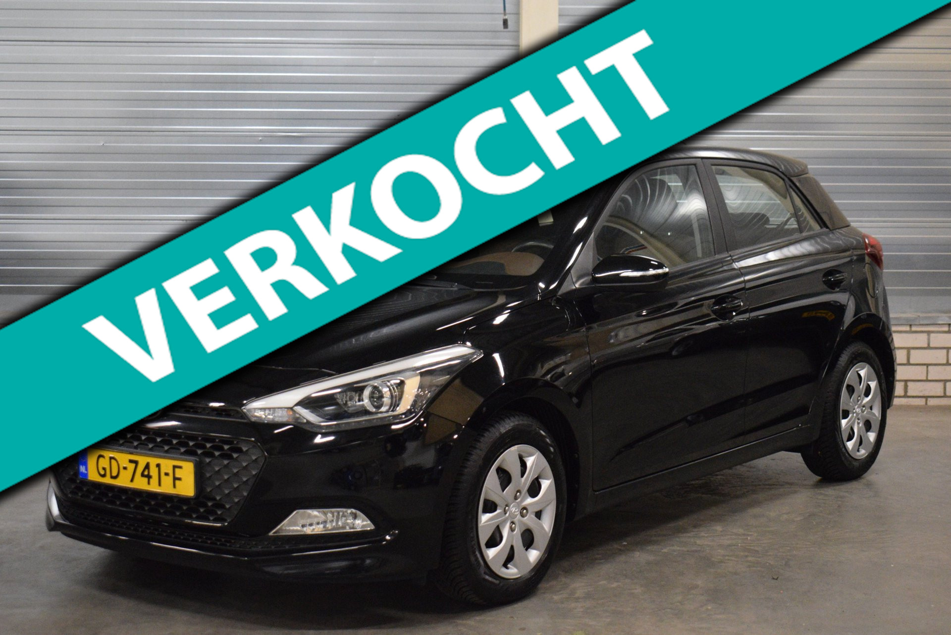Hyundai I20 1.2 HP i-Motion + Android Auto|Airco|Parkeersensoren|Cruise Control| 2015 - voorkant