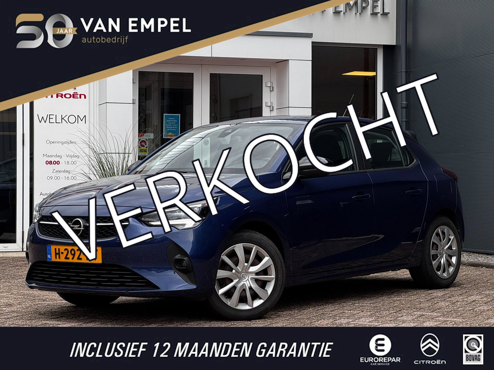 Opel Corsa 1.2 Edition | Automaat | NL-Auto |Navigatie | Parkeersensoren | Cruise Control 2020 - voorkant
