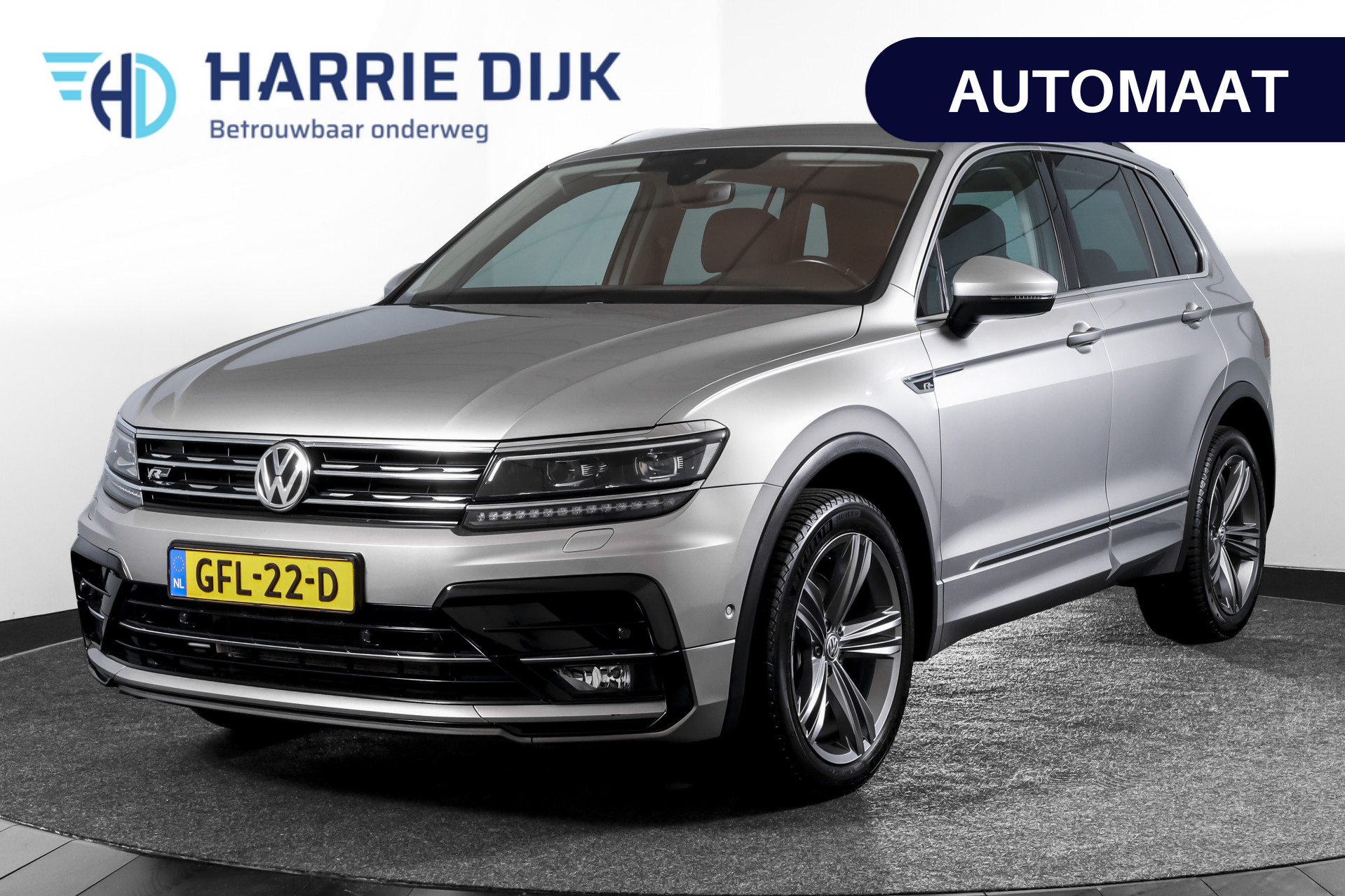 Volkswagen Tiguan 2.0 TSI 4Motion Highline Business R 180 PK 2018 - voorkant