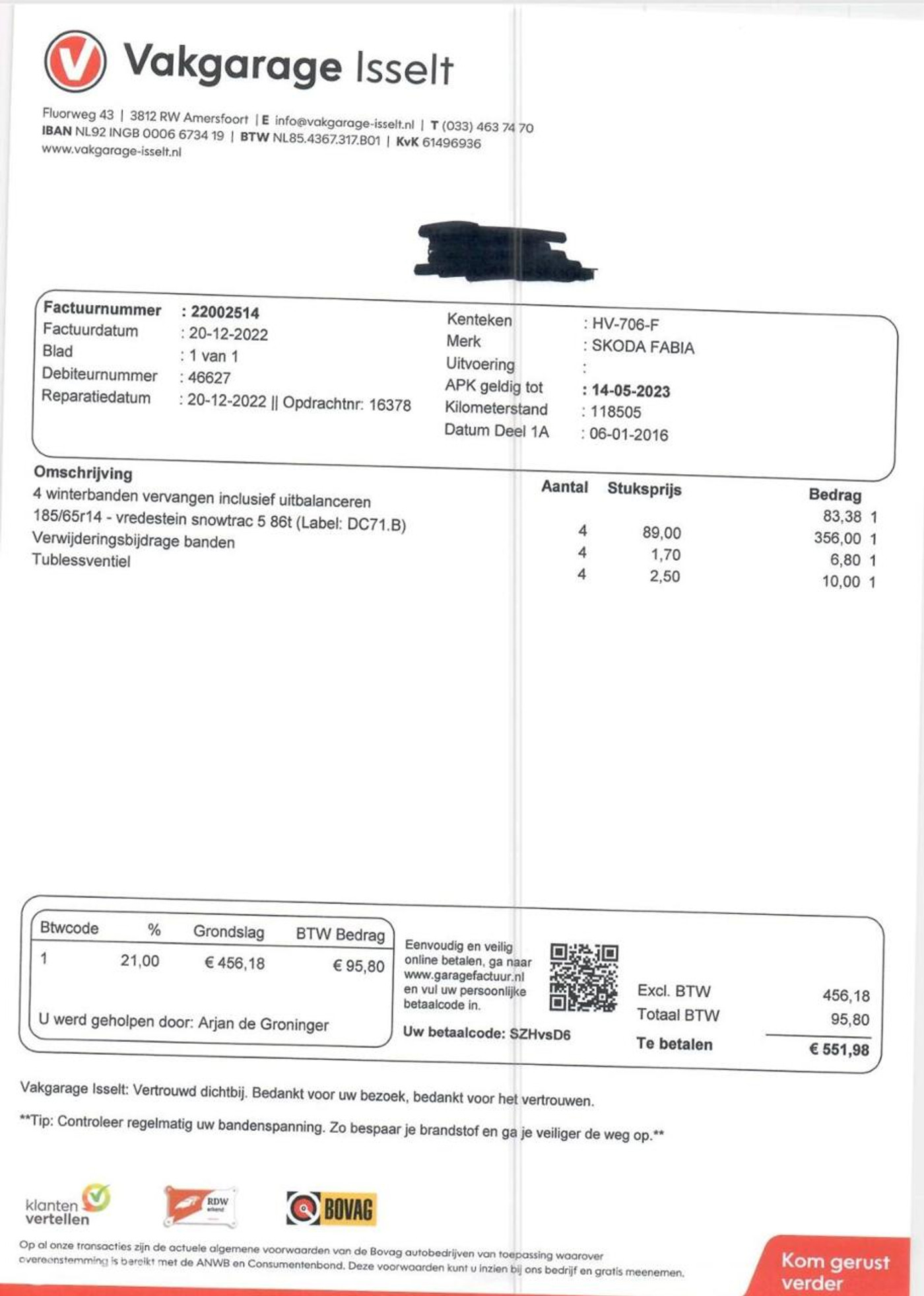 Foto van Skoda Fabia