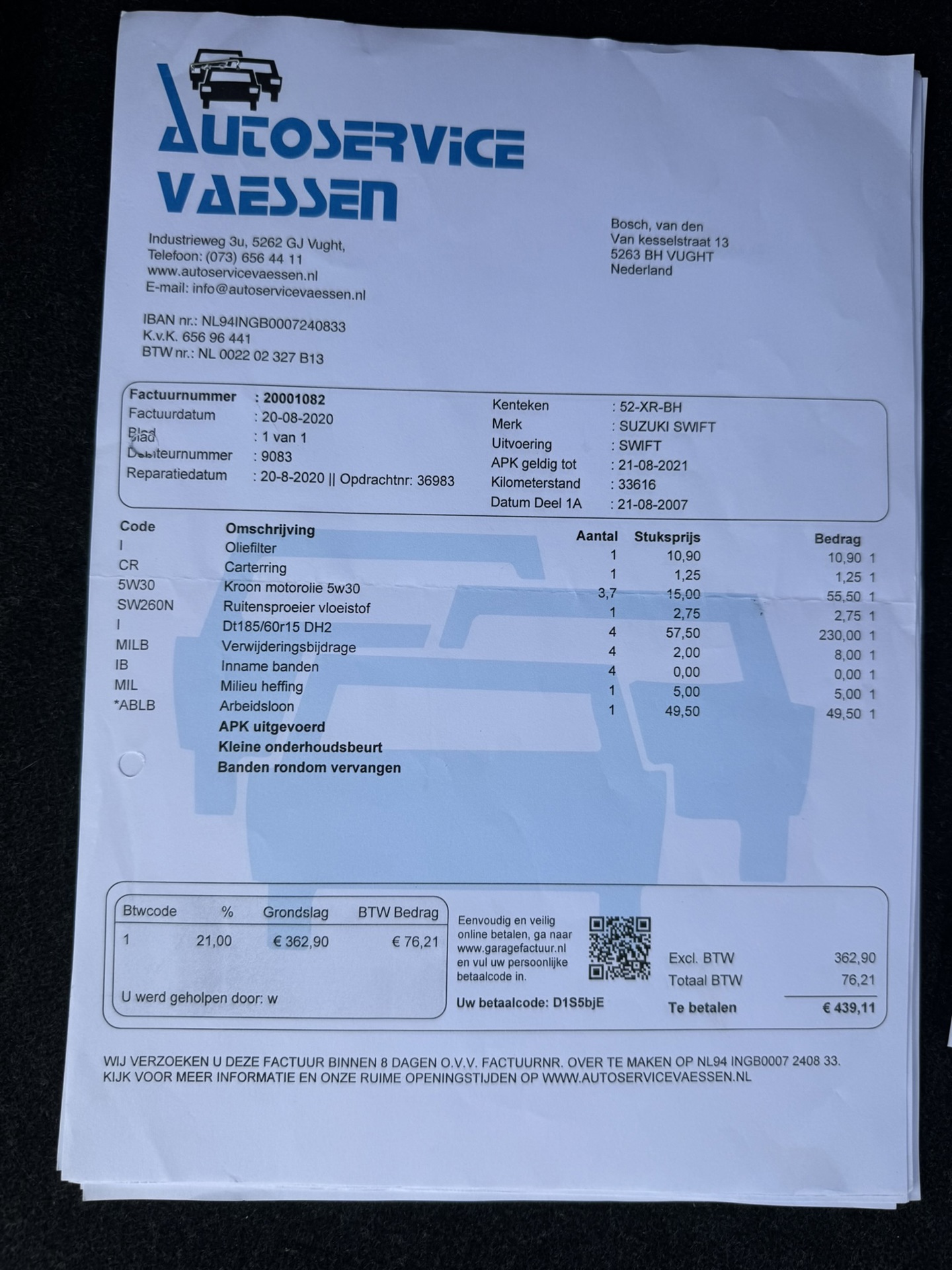 Foto van Suzuki Swift