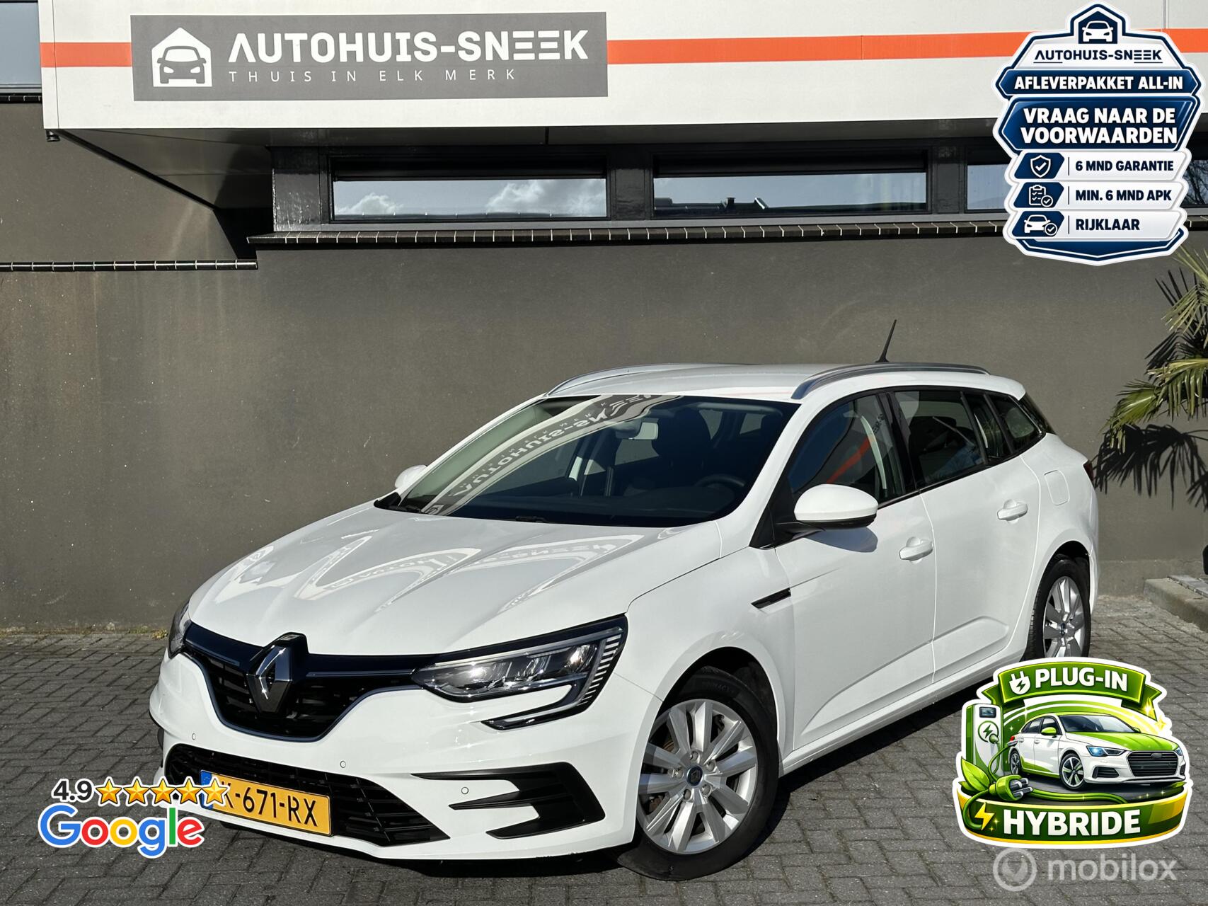 Renault Megane E-tech Plug-in Hybrid 1.6 E-Tech Plug-In Hybrid 160 Business 2021 - voorkant