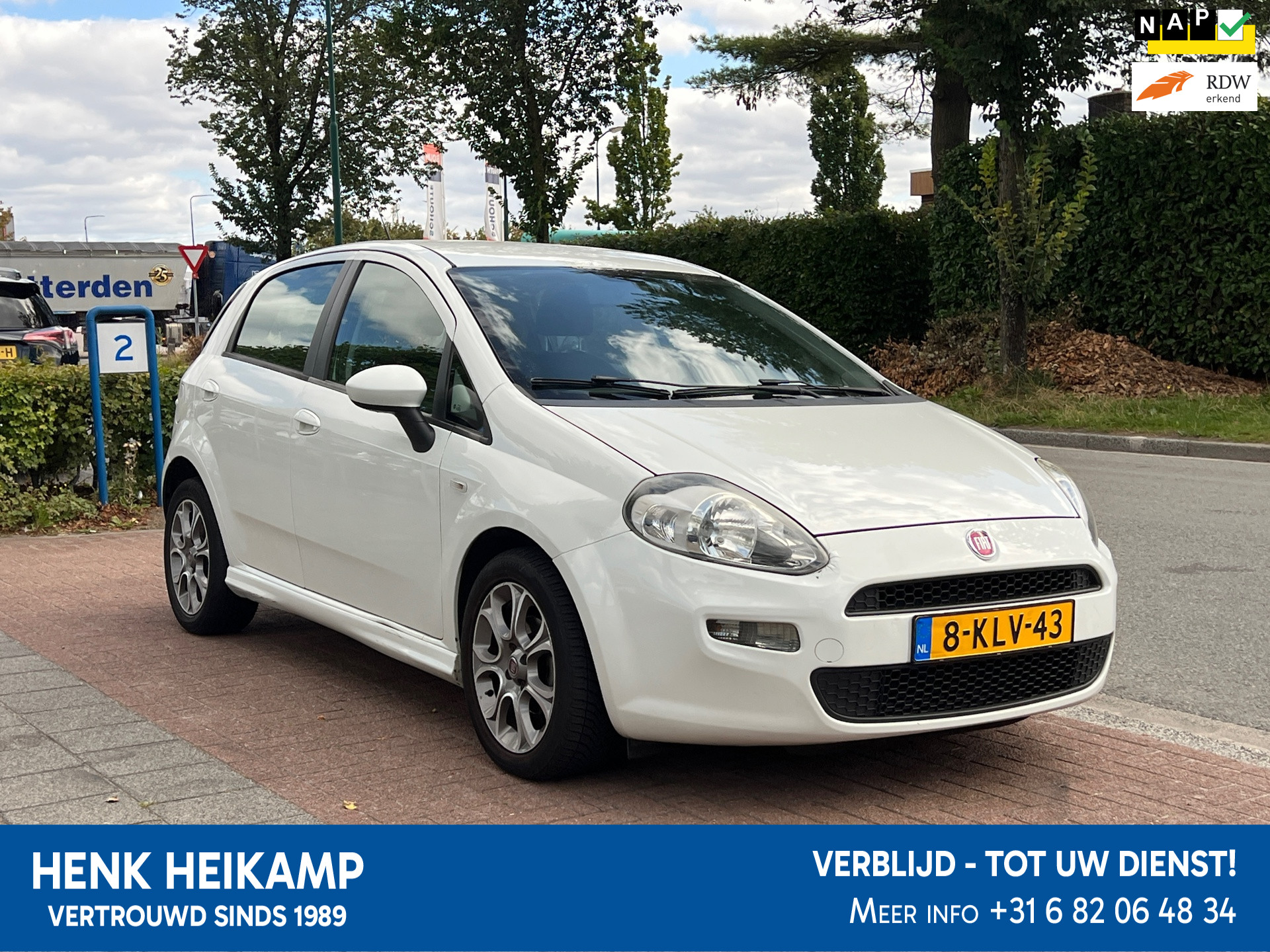 Fiat Fiat Punto 0.9 TwinAir Pop |Airco |Stuurbkr |Nieuwe APK |NAP 2013 - voorkant
