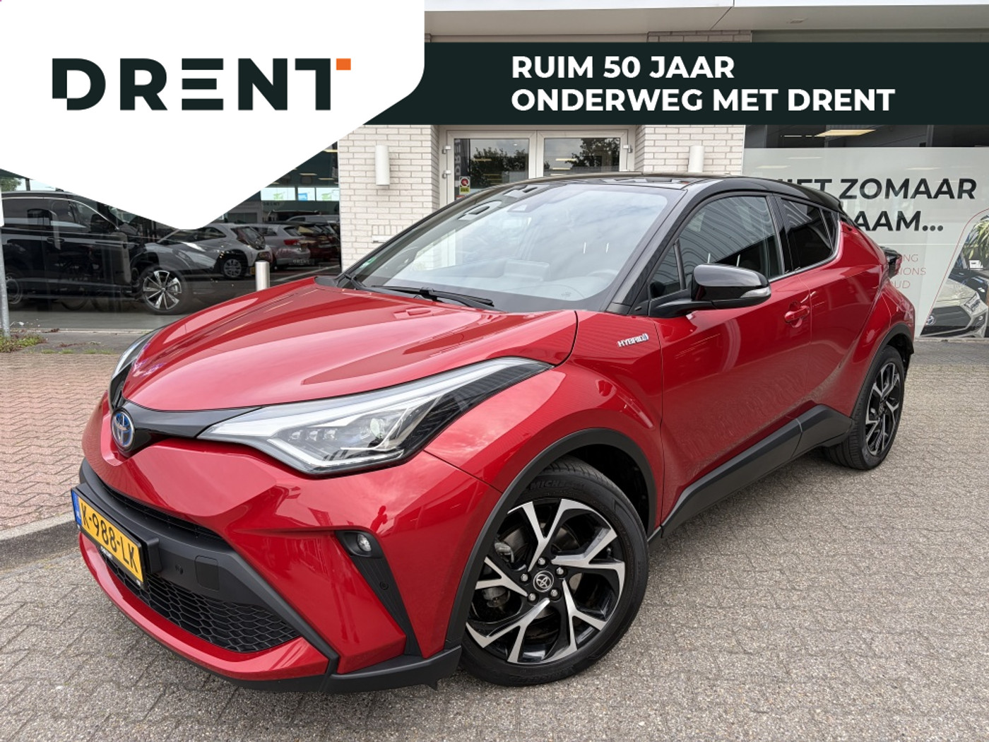 Toyota Toyota C-hr 2.0 Hybrid Style | Stoelverwarming | Sensoren V/A | JBL | 2021 - voorkant