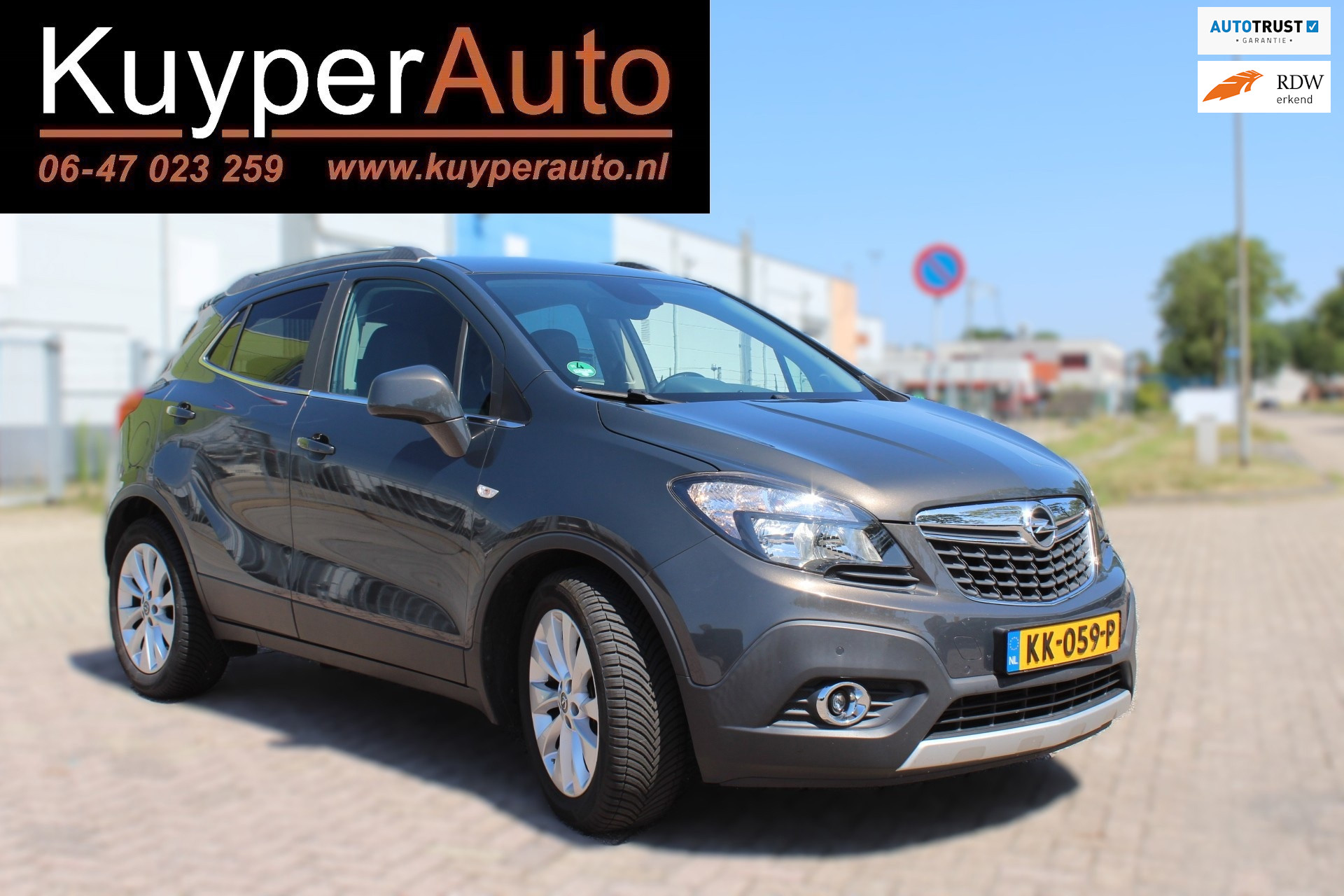 Opel Mokka 1.4 T Cosmo LEDER GOED ONDERHOUDEN FULL OPTIONS 2016 - voorkant