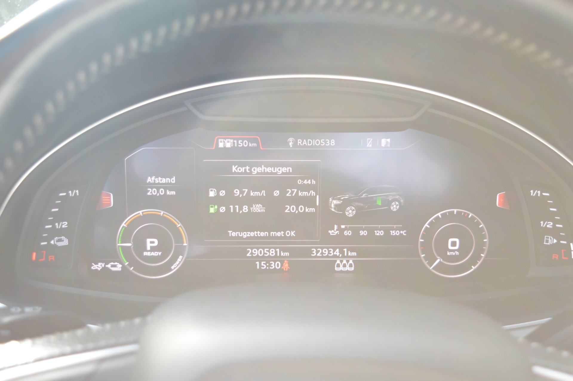 Foto van Audi Q7 E-tron