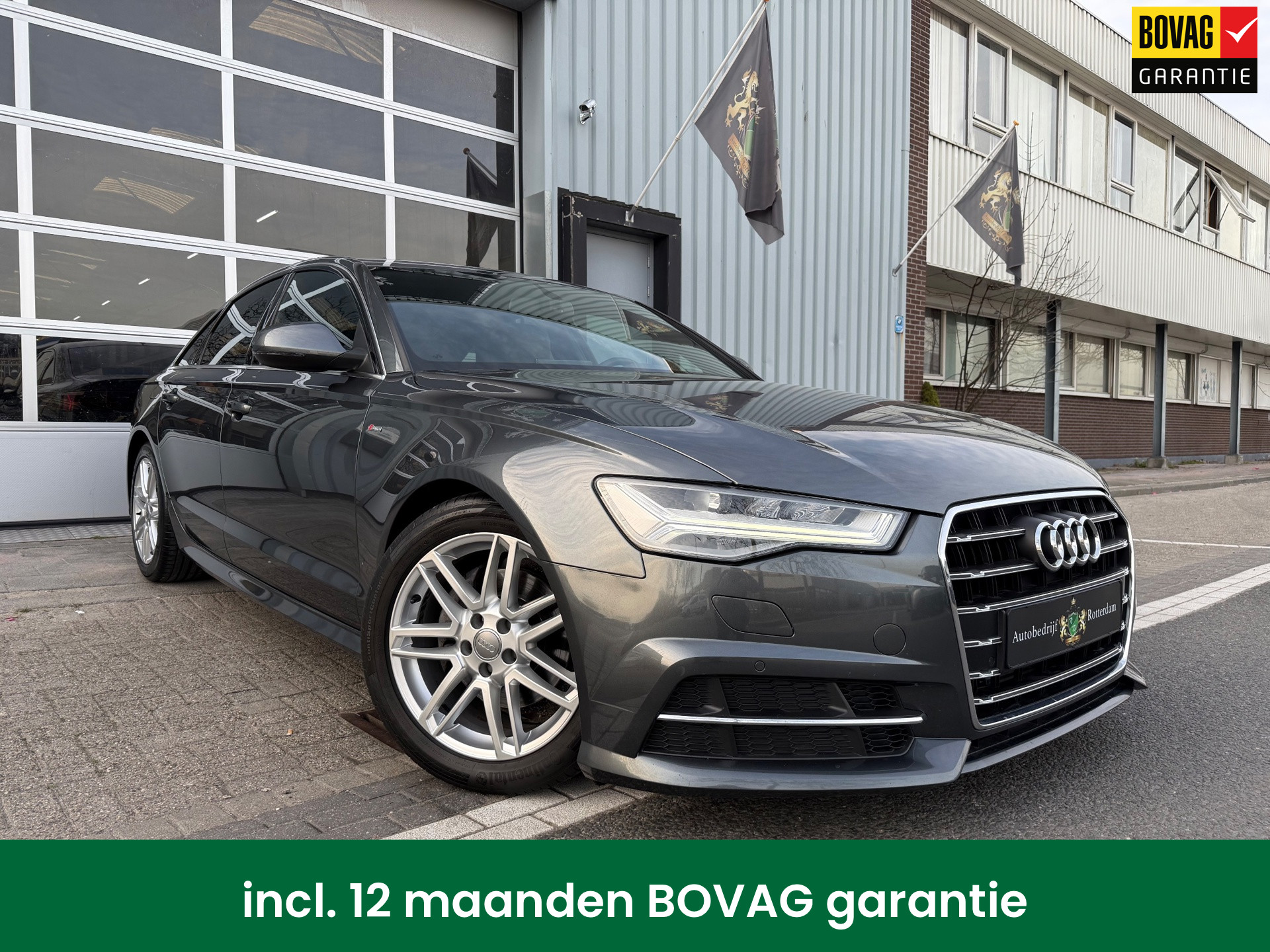 Audi A6 Limousine 1.8 TFSI S-tronic AUT LMV18/PDC/LEER/NAVI 2017 - voorkant