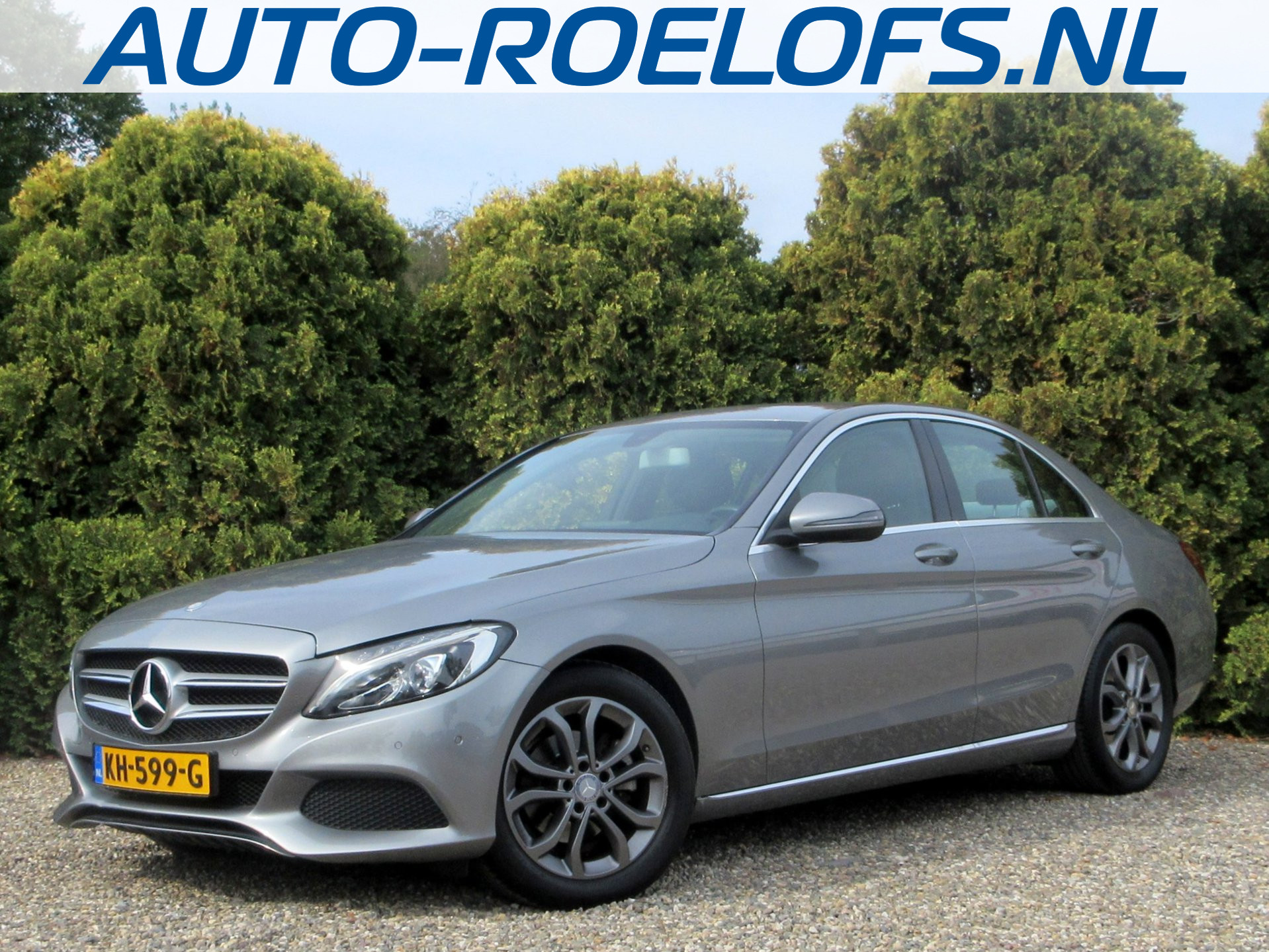 Mercedes-Benz C 180 180 Lease Ed. Automaat * Cruise * Trekhaak * 2016 - voorkant