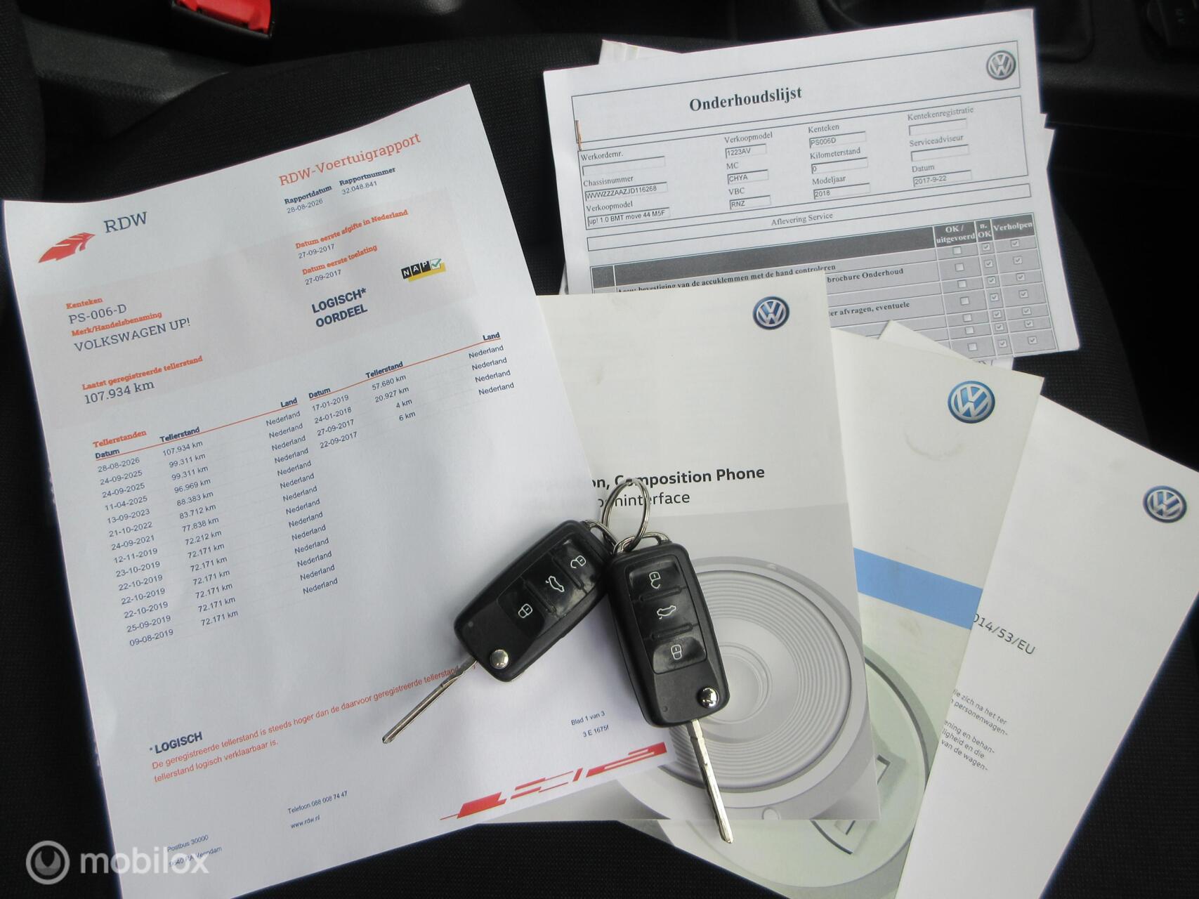 Foto van Volkswagen Up!
