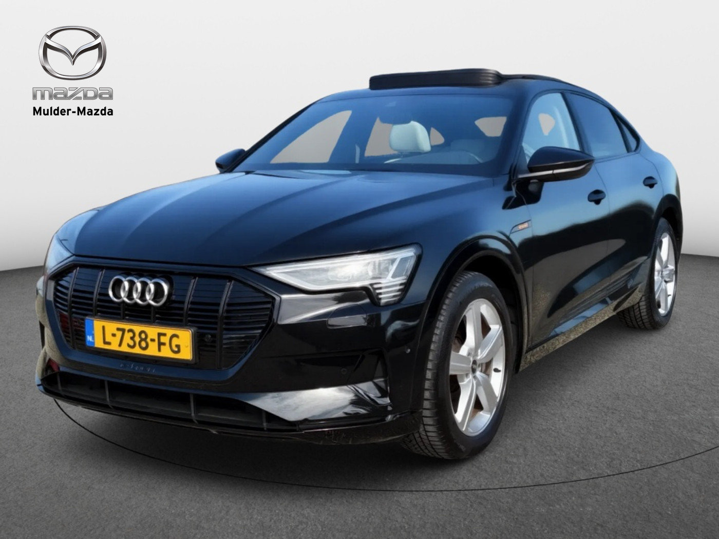 Audi E-tron Sportback 55 55 quattro Business edition+ | Panoramadak | Leder | Camera 2021 - voorkant