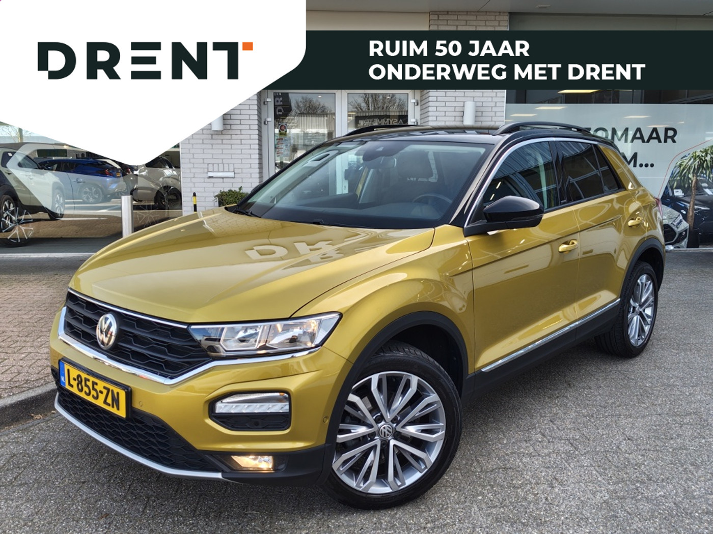 Volkswagen T-roc 1.5 TSI Style Business | Navi | Sensoren v/a | Stoelverwarming 2019 - voorkant