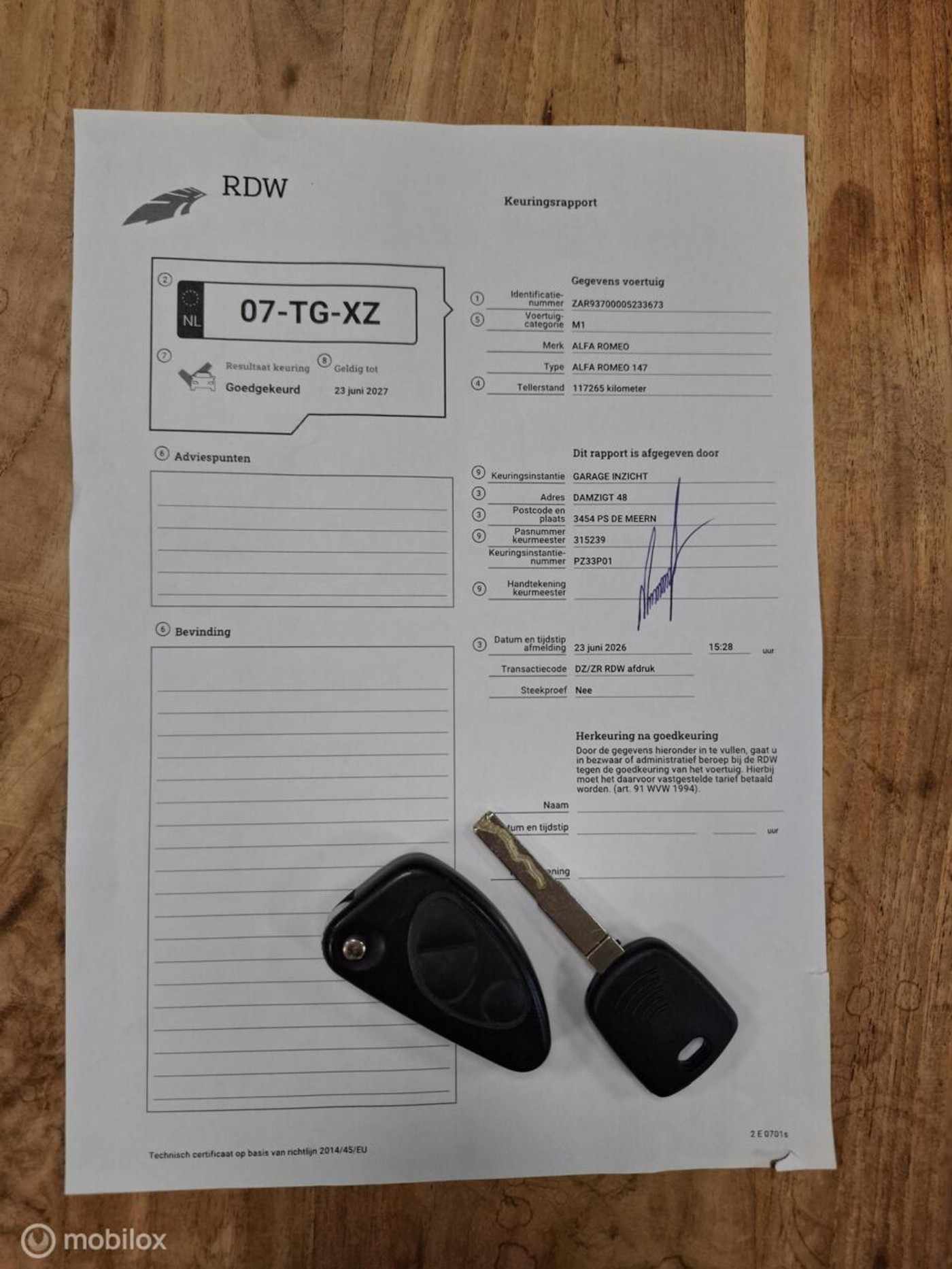Foto van Alfa Romeo Alfa Romeo 147