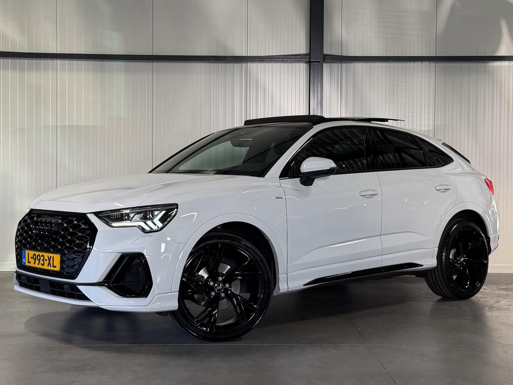 Audi Q3 Sportback 35 TFSI 3X S-line Pano Virtual leer Black Optic NAP 2021 - voorkant