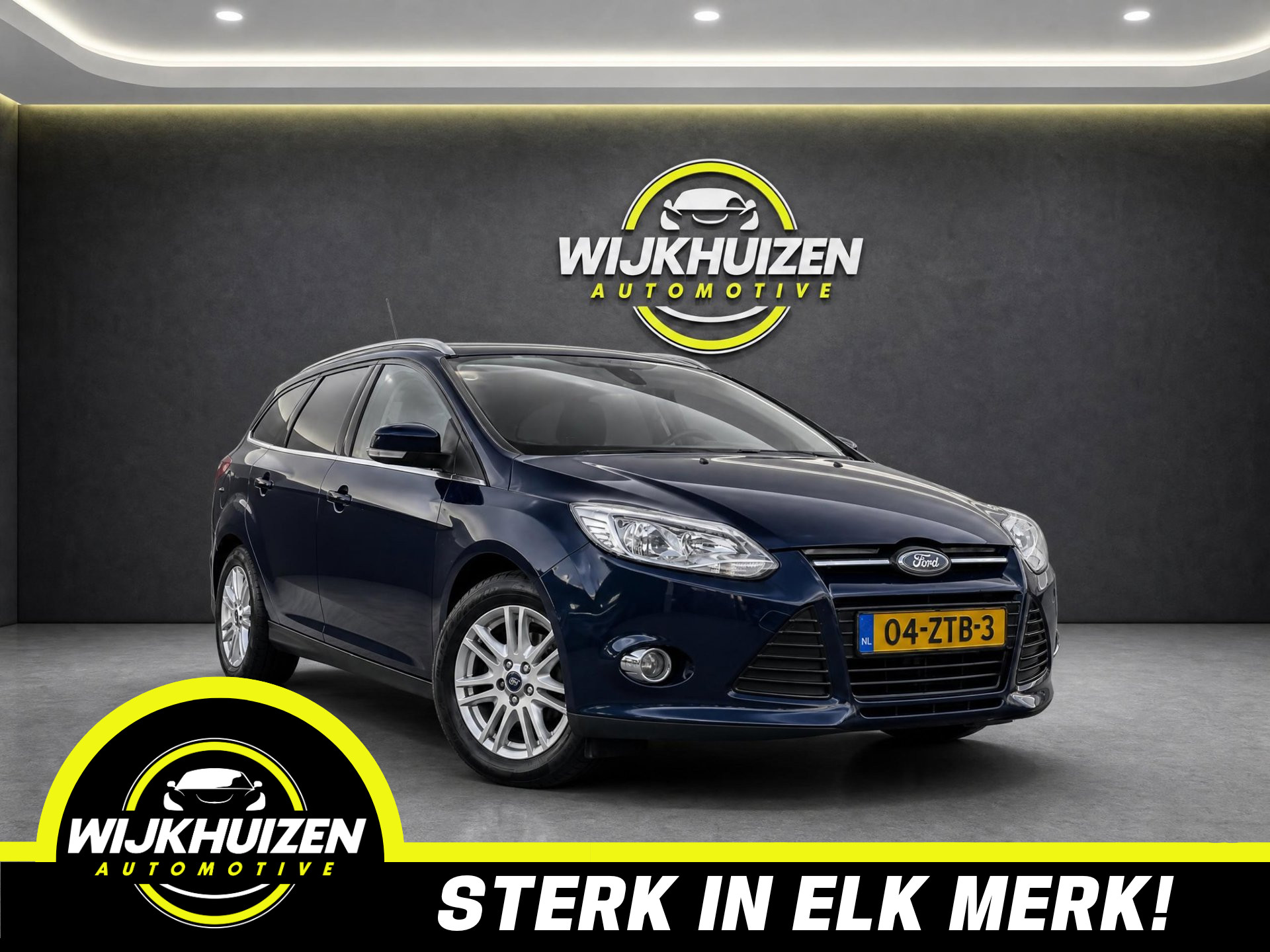 Ford Focus 1.0 EcoBoost Titanium met Climate !!! Cruise !!! Navigatie !!! Nap !!! 2013 - voorkant