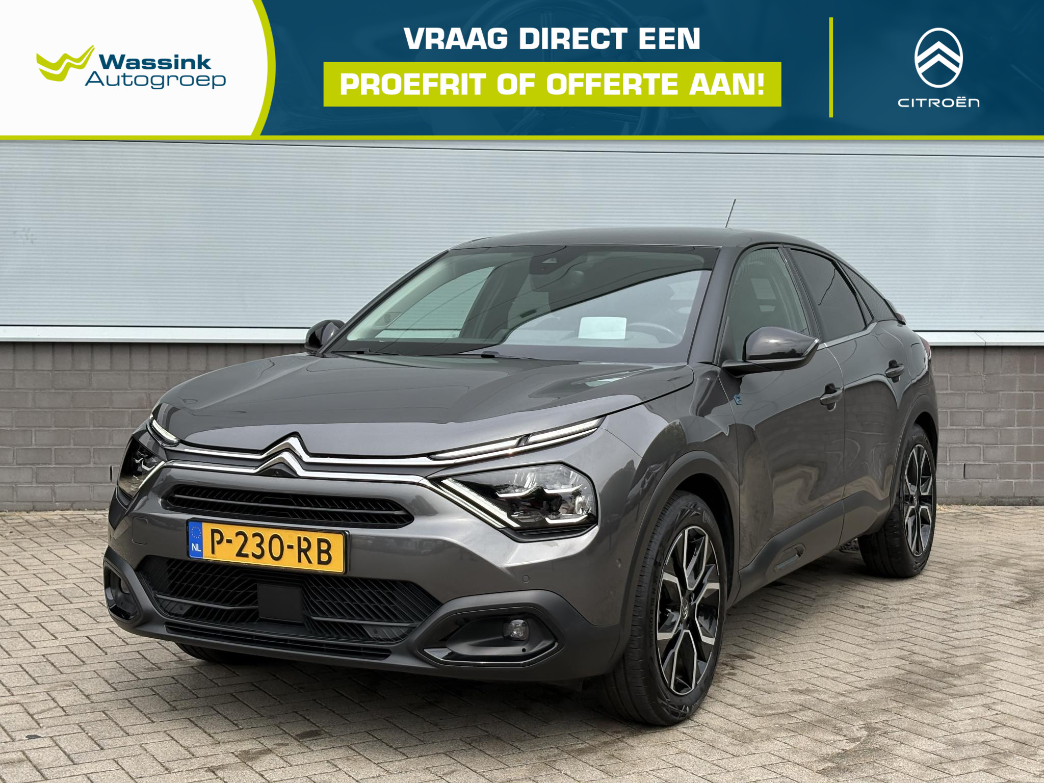Citroen E-c4 Shine 50 kWh 2020 - voorkant